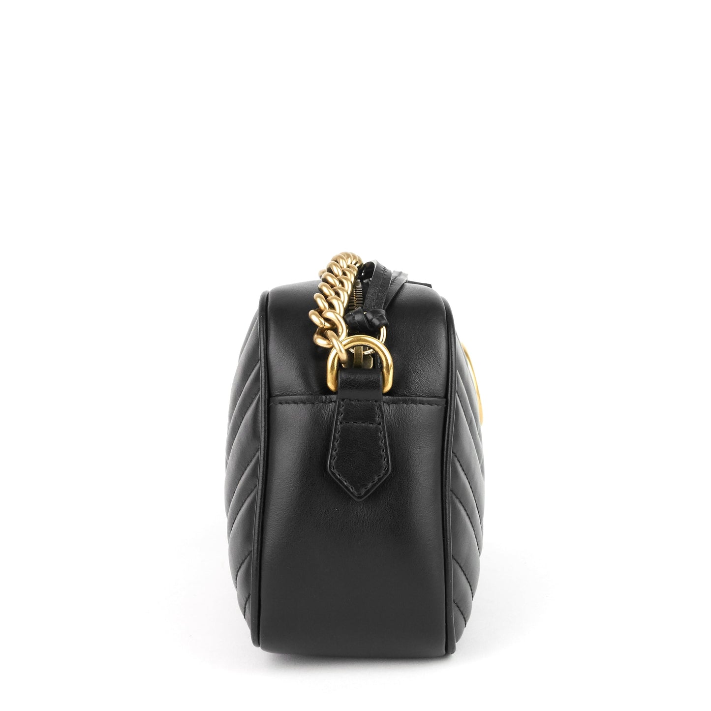 Gucci Marmont Calfskin Shoulder Bag Small Crossbody Bag