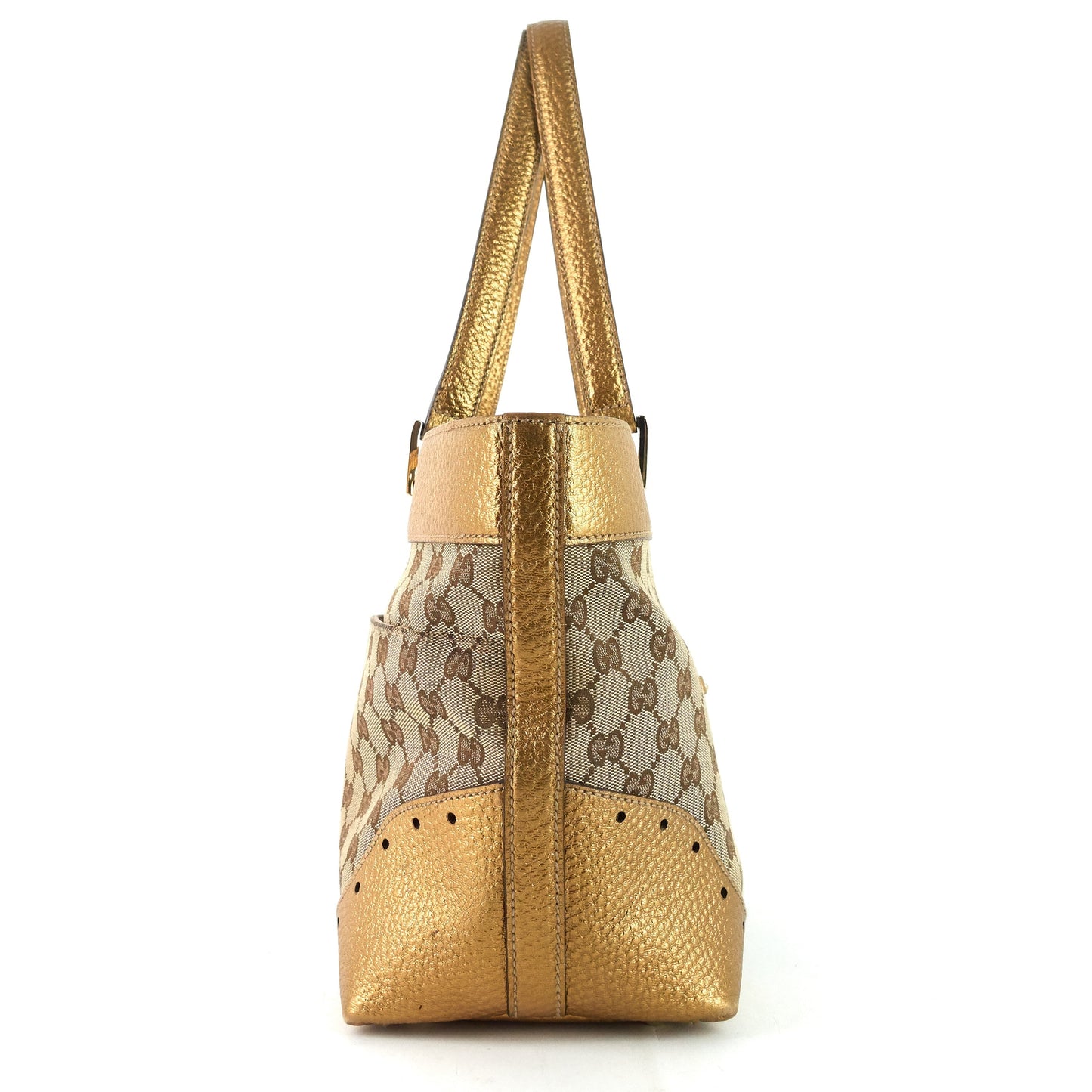 Gucci Punch Tote Bag Canvas