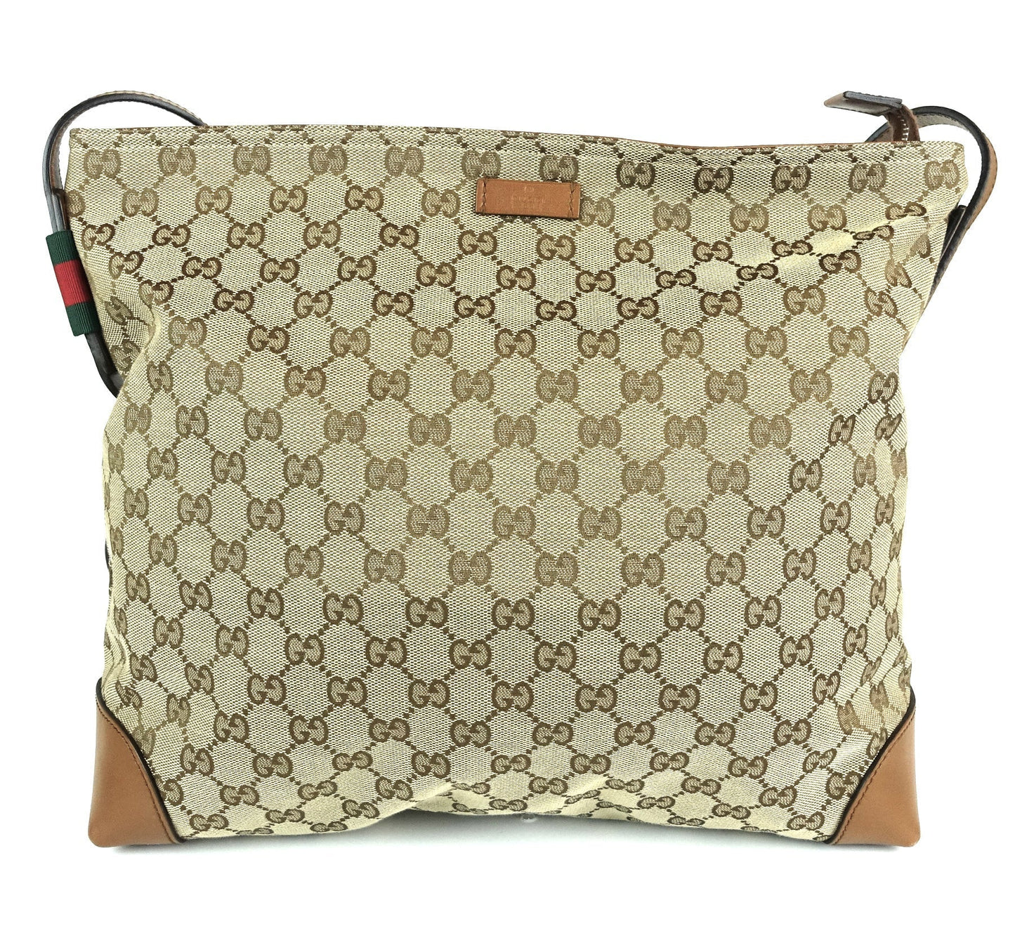 Gucci Messenger Bag Canvas Monogram Shoulder Bag
