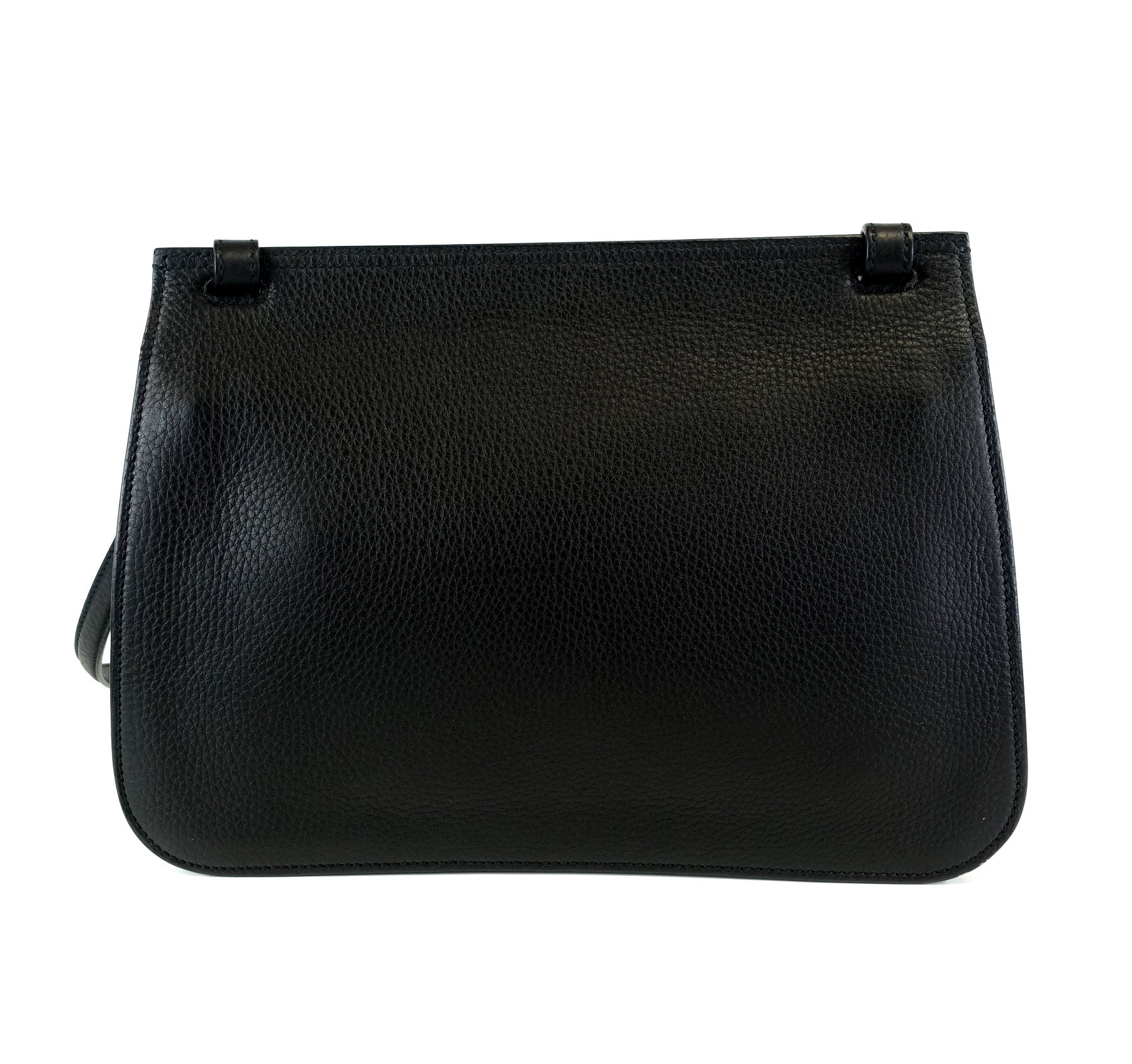 Gucci Bamboo Daily Calf Bag Leather Flap Shoulder Bag