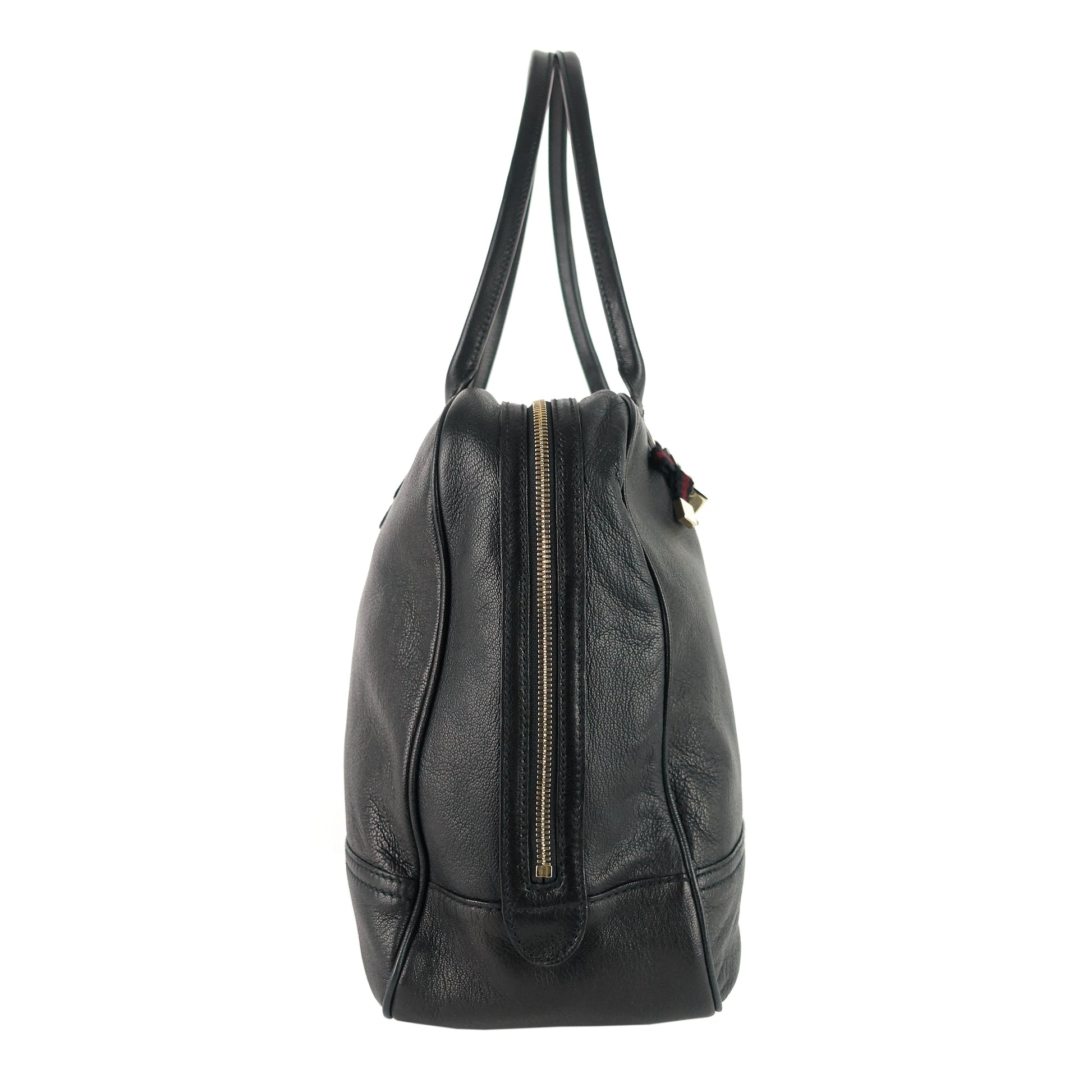 Gucci Princy Boston Bag Leather Large Travel Bag