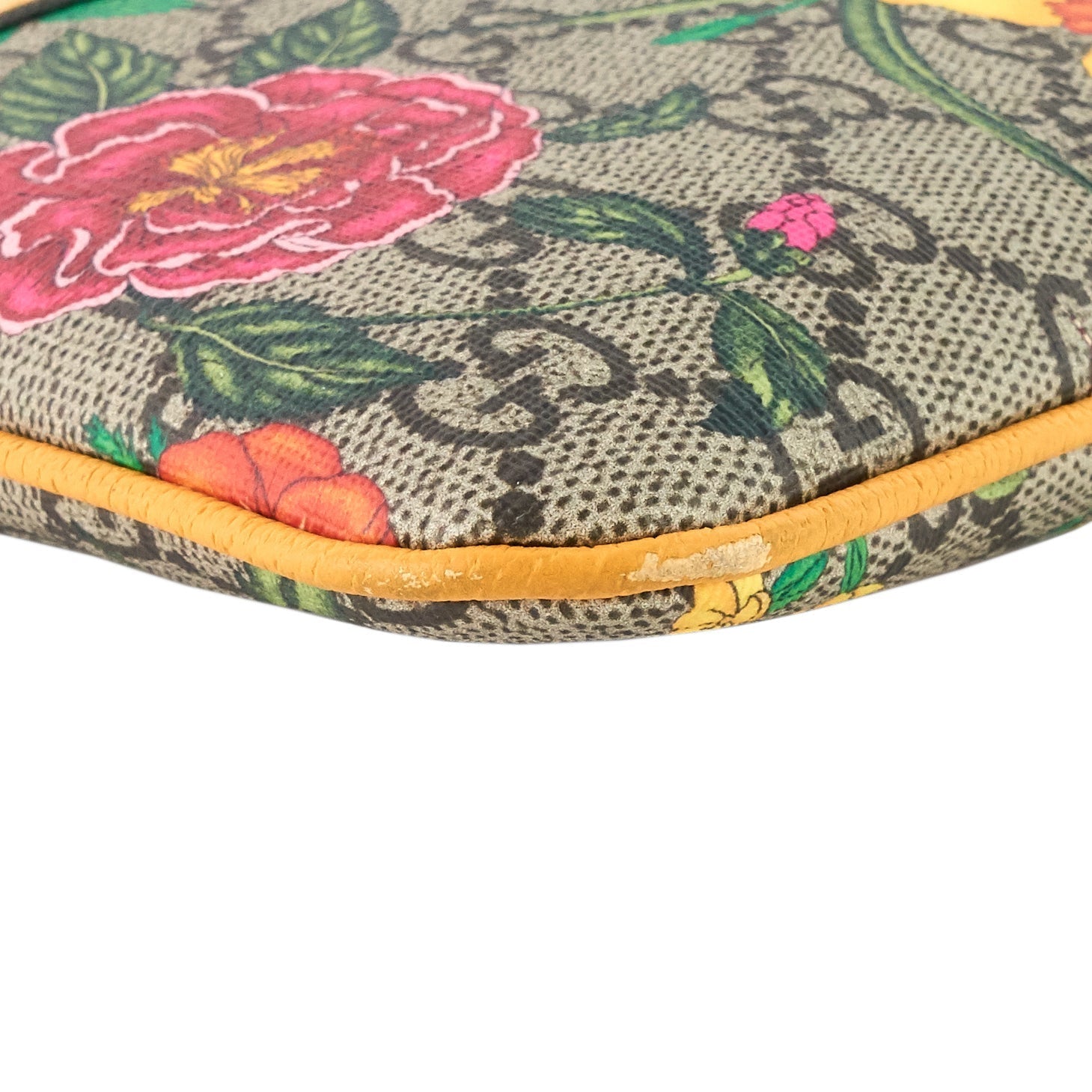 Gucci Ophidia Supreme Floral Clutch Bag Canvas