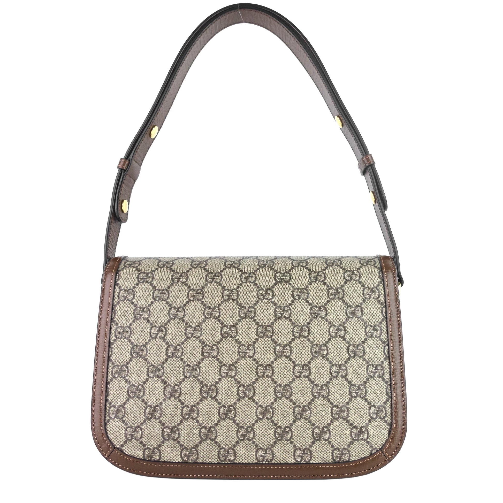 Gucci Horsebit Supreme Shoulder Bag Canvas