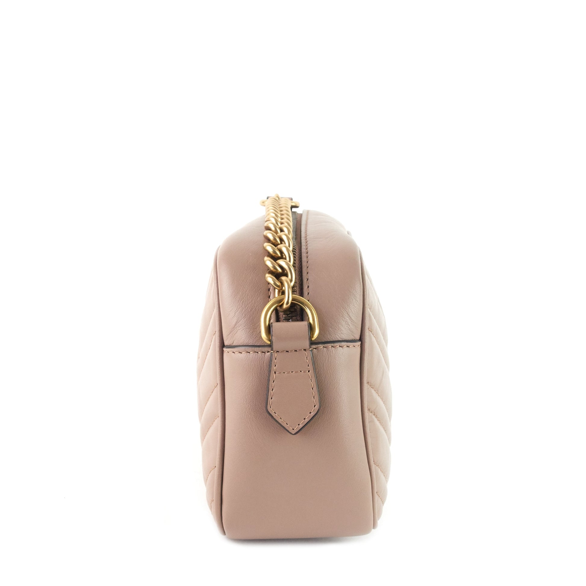 Gucci Marmont Matelass Calfskin Camera Bag Small Crossbody Bag