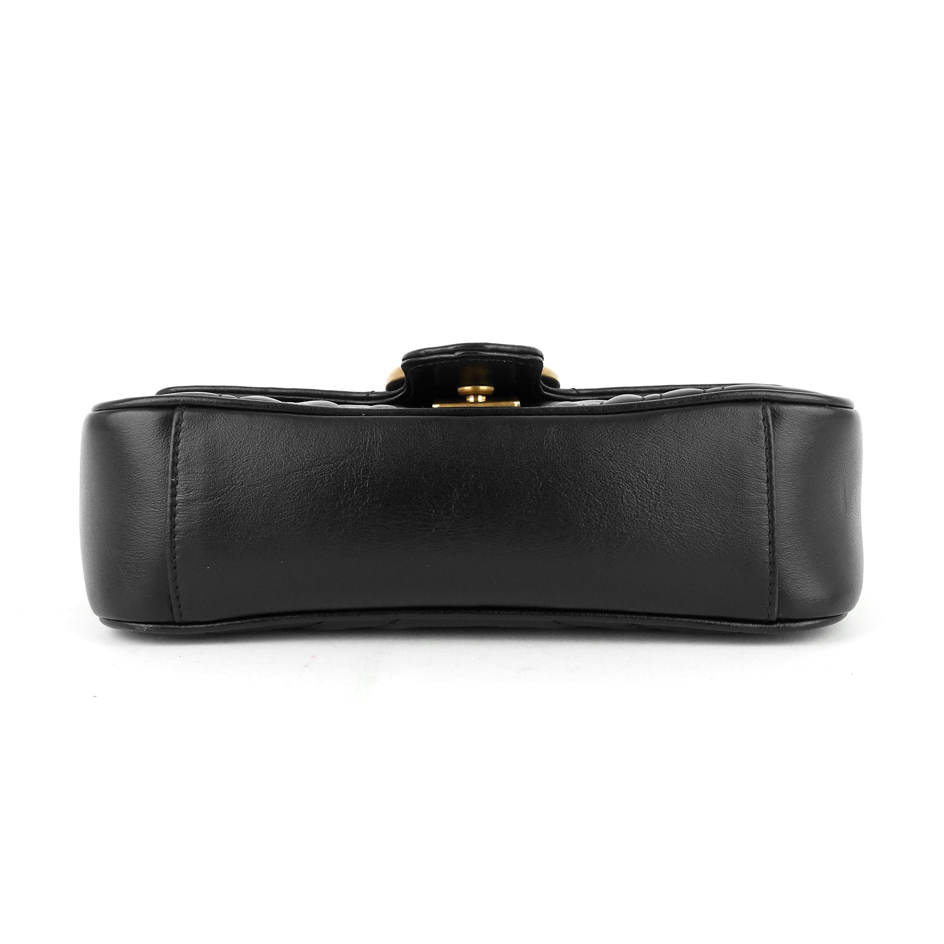 Gucci Marmont Matelass Shoulder Bag Leather Mini Crossbody Bag