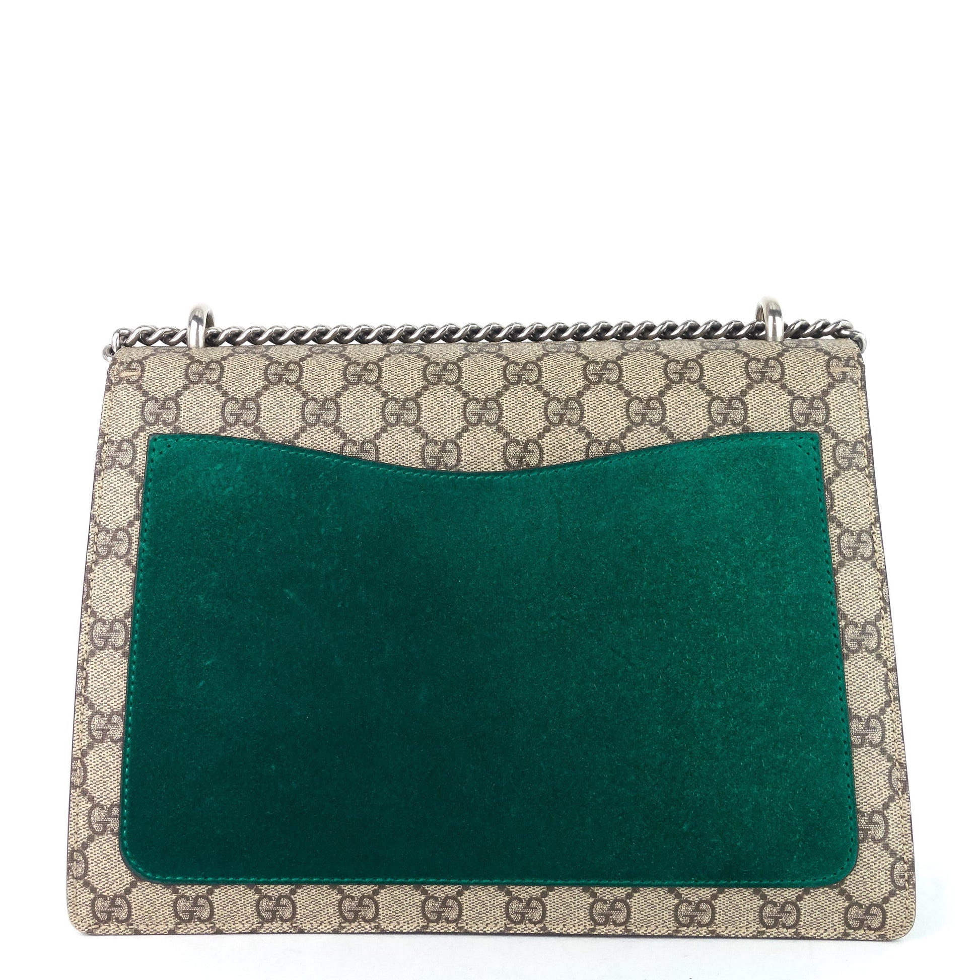 Gucci Dionysus Medium And Embroidered Supreme Bag Canvas Suede Shoulder Bag