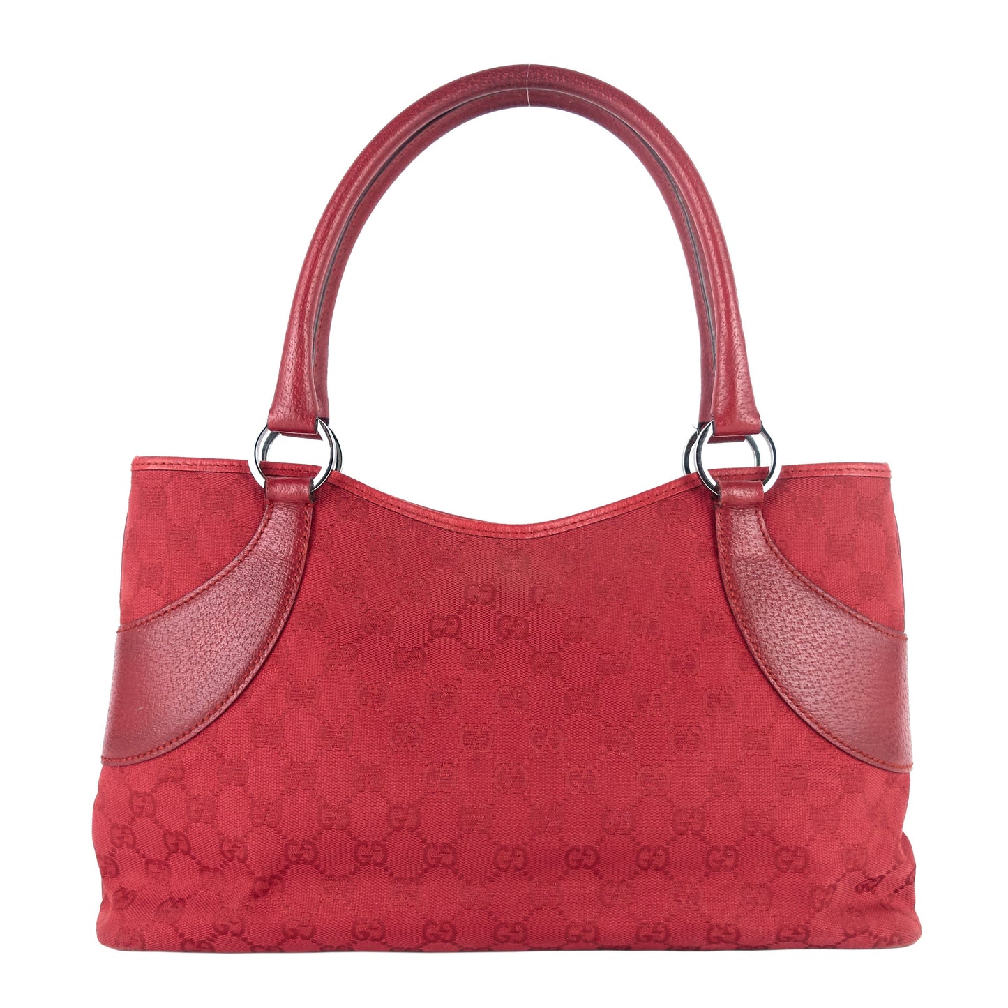 Gucci Open Tote Bag Canvas Monogram