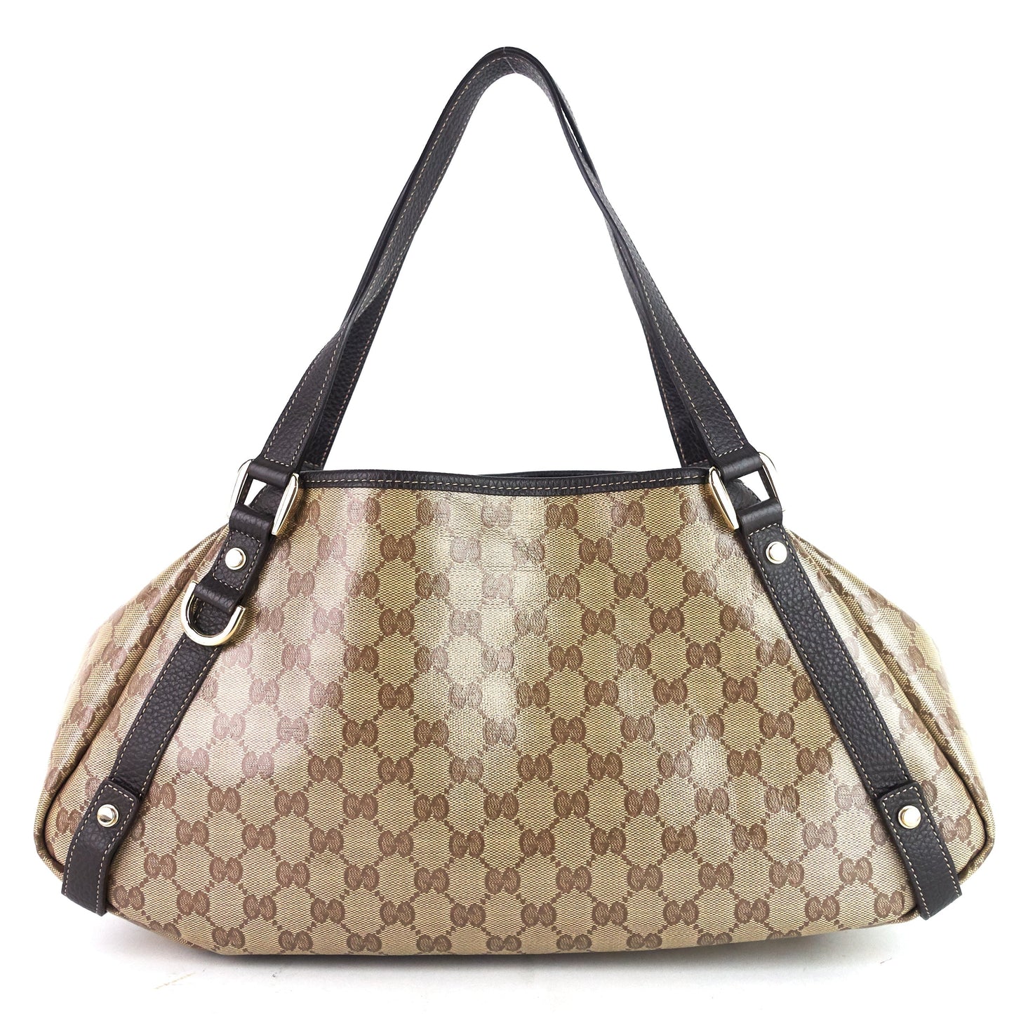 Gucci Pelham Crystal Bag Canvas Tote Bag