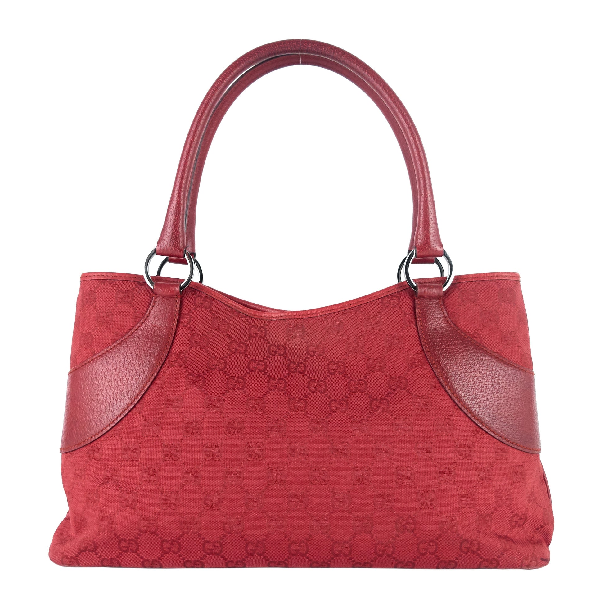 Gucci Open Tote Bag Canvas Monogram