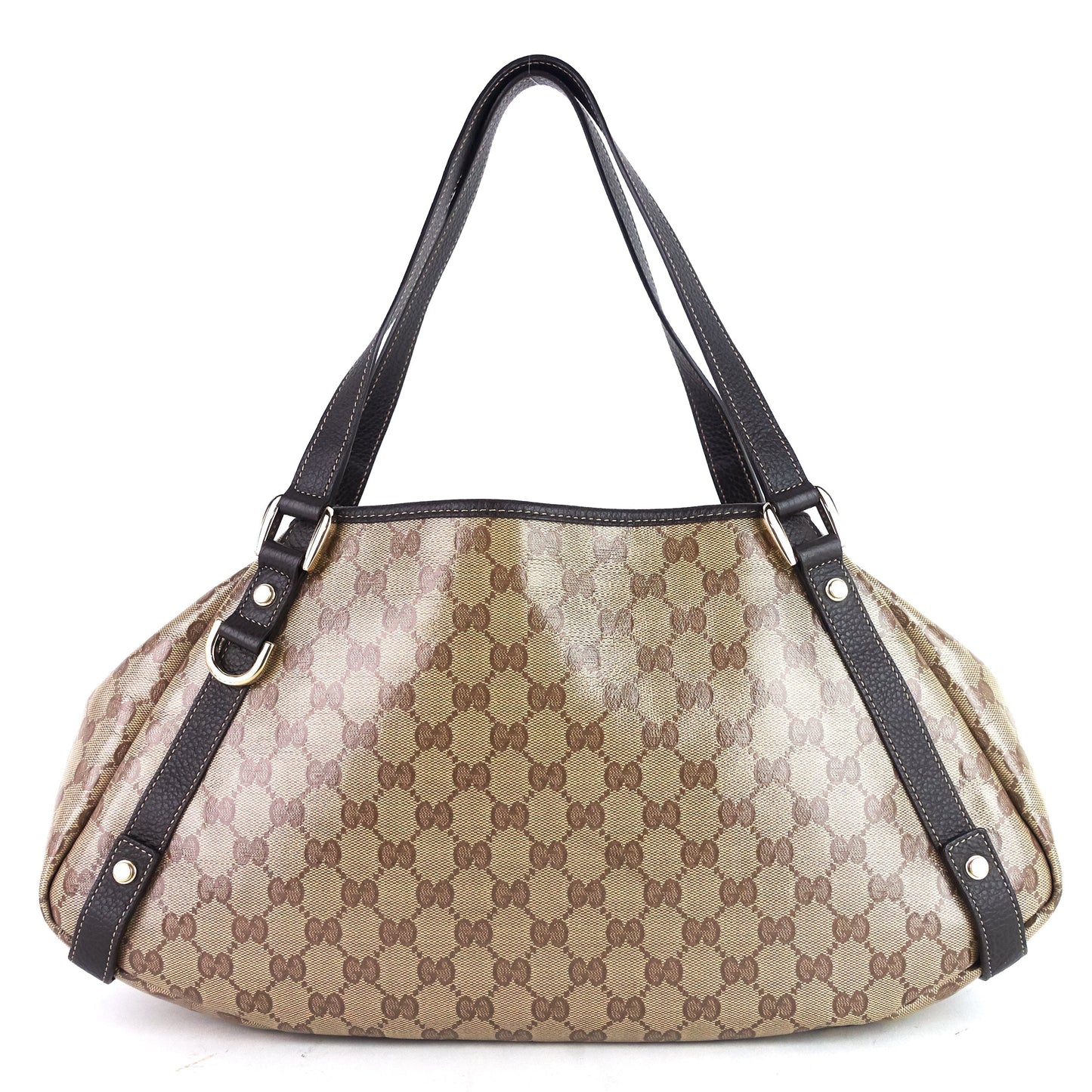 Gucci Pelham Crystal Bag Canvas Tote Bag