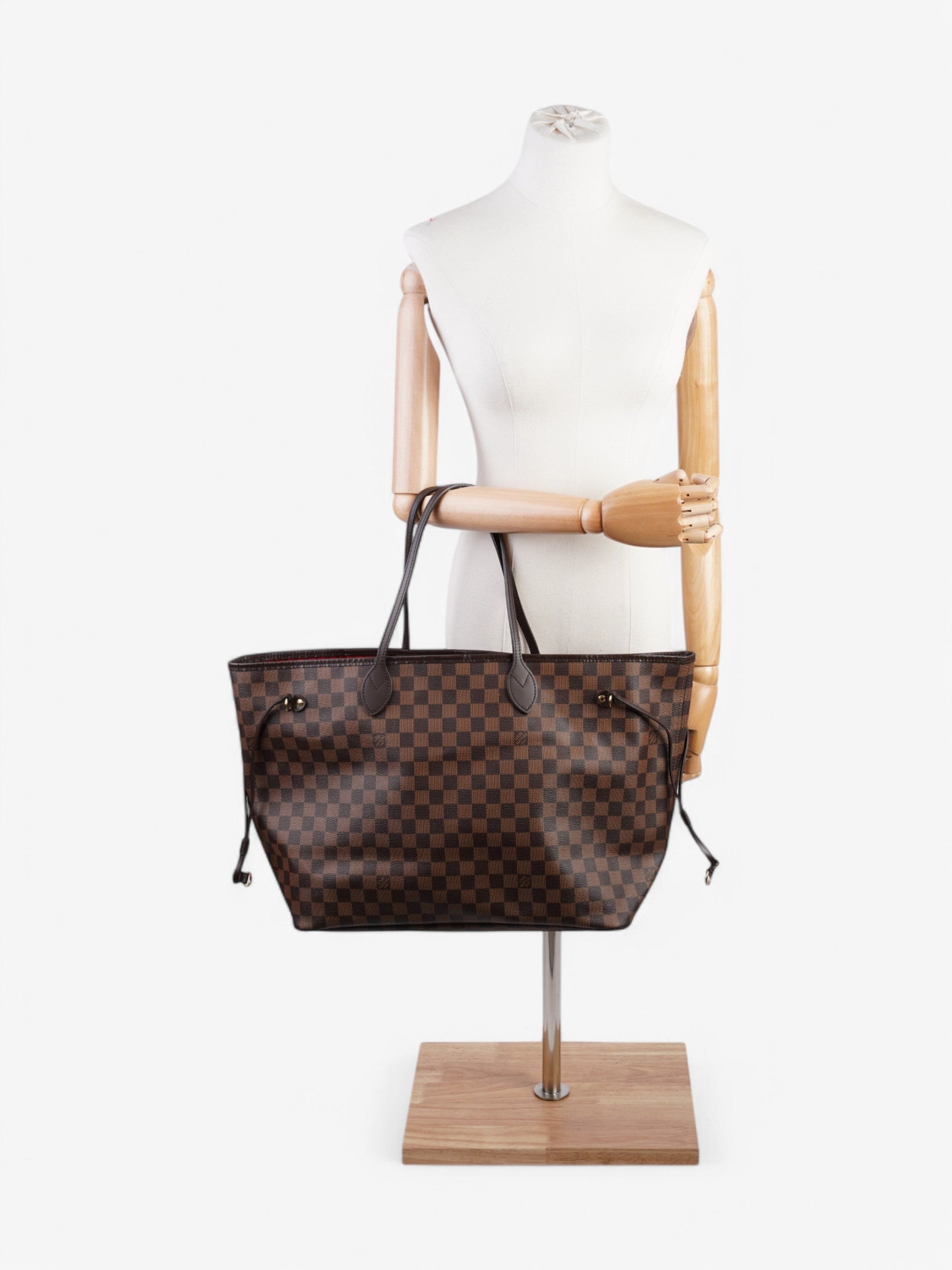 Louis Vuitton Neverfull Ebene Coated GM Damier Canvas Coated Canvas Apparel Gm 10