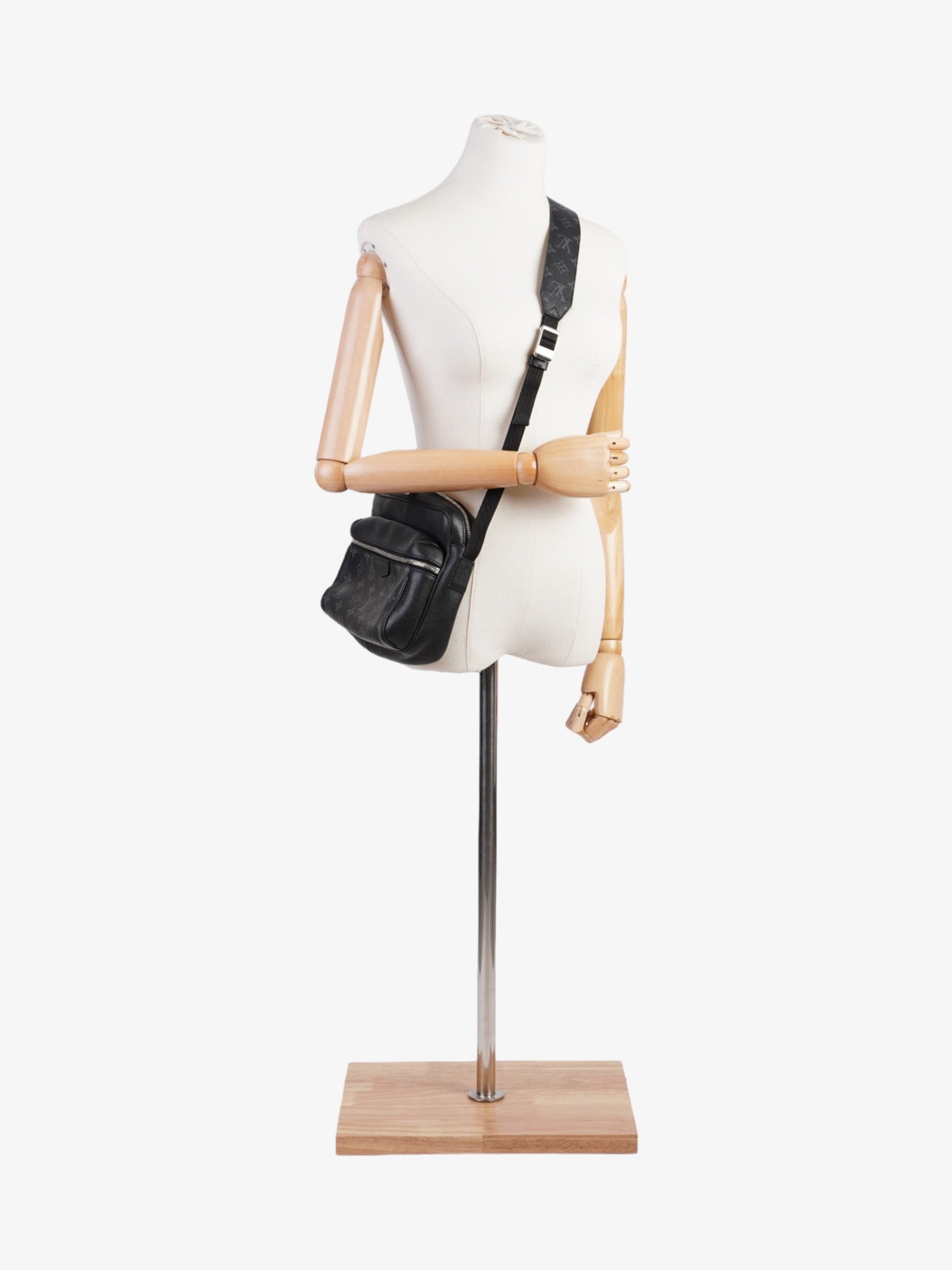 Louis Vuitton Outdoor Messenger Eclipse Coated Monogram Canvas Coated Canvas Apparel Canvas 1