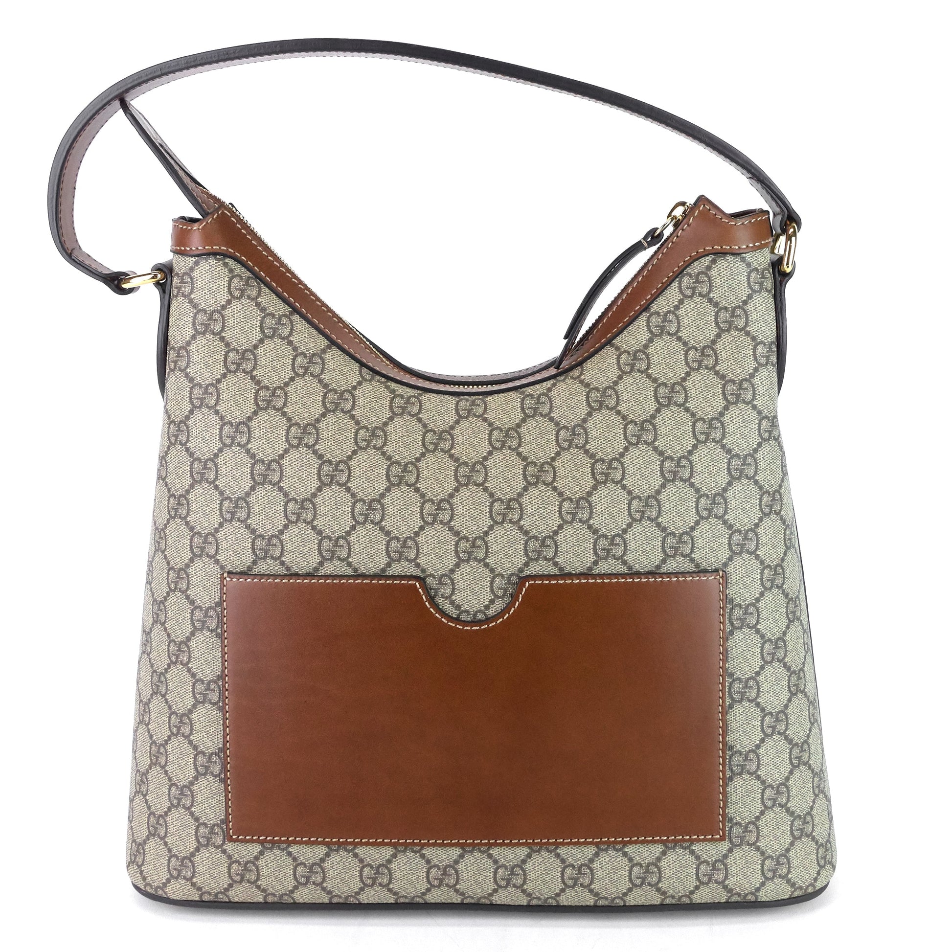 Gucci Linea Supreme Hobo Bag Canvas Travel Bag