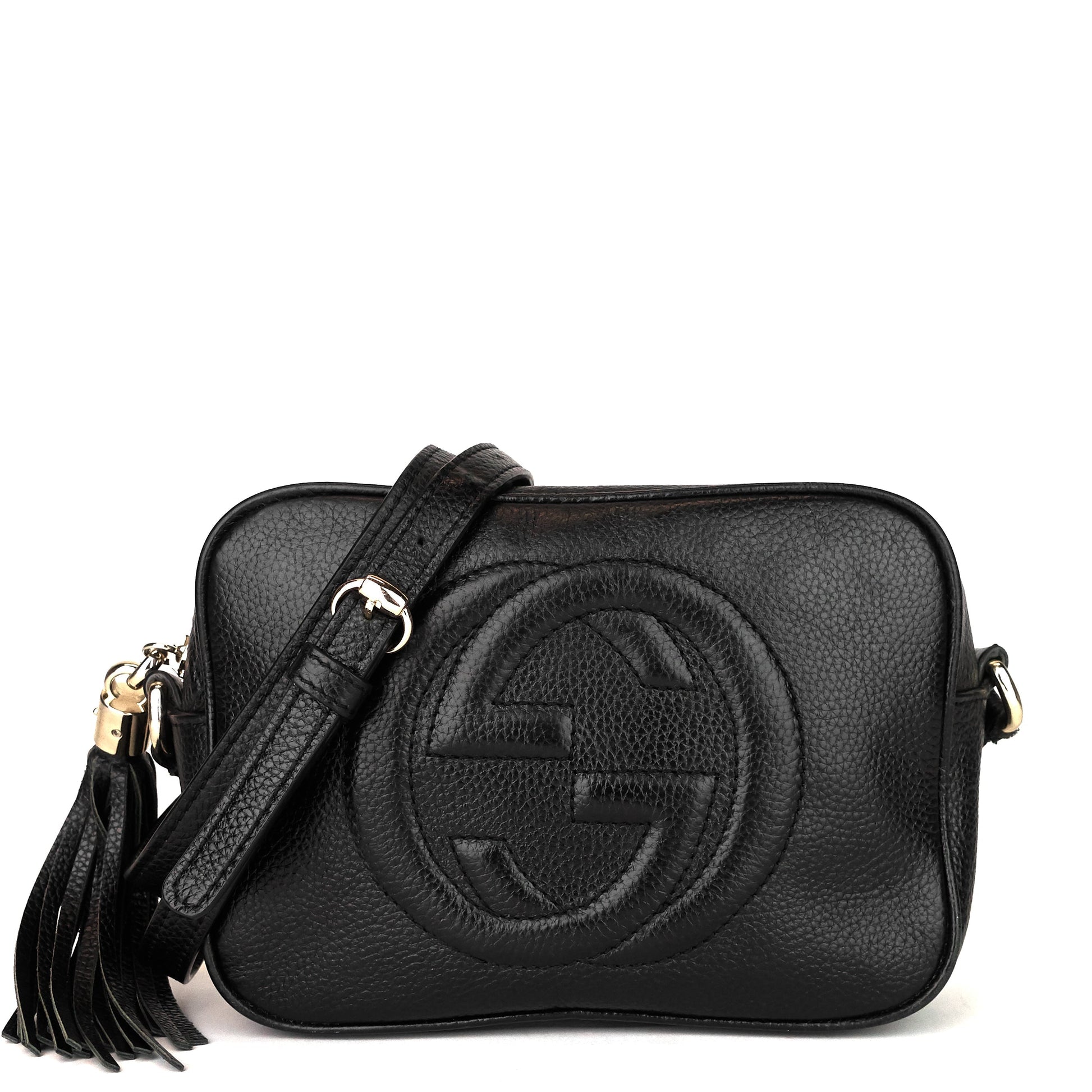 Gucci Soho Disco Calf Crossbody Bag Leather Small Gucci Oc1089