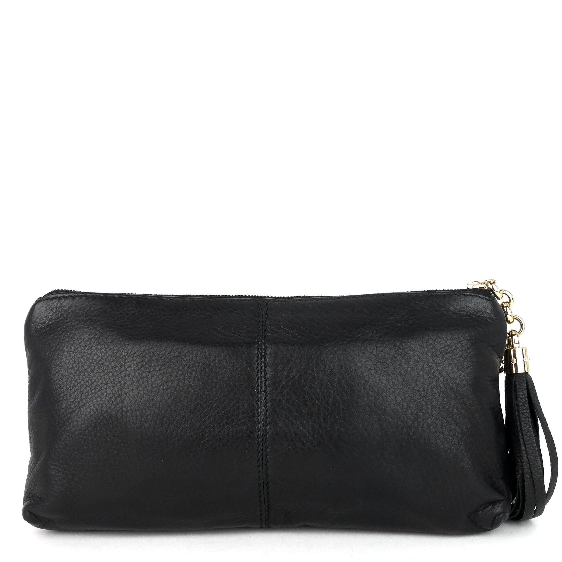 Gucci Sienna Tassel Clutch Bag Leather