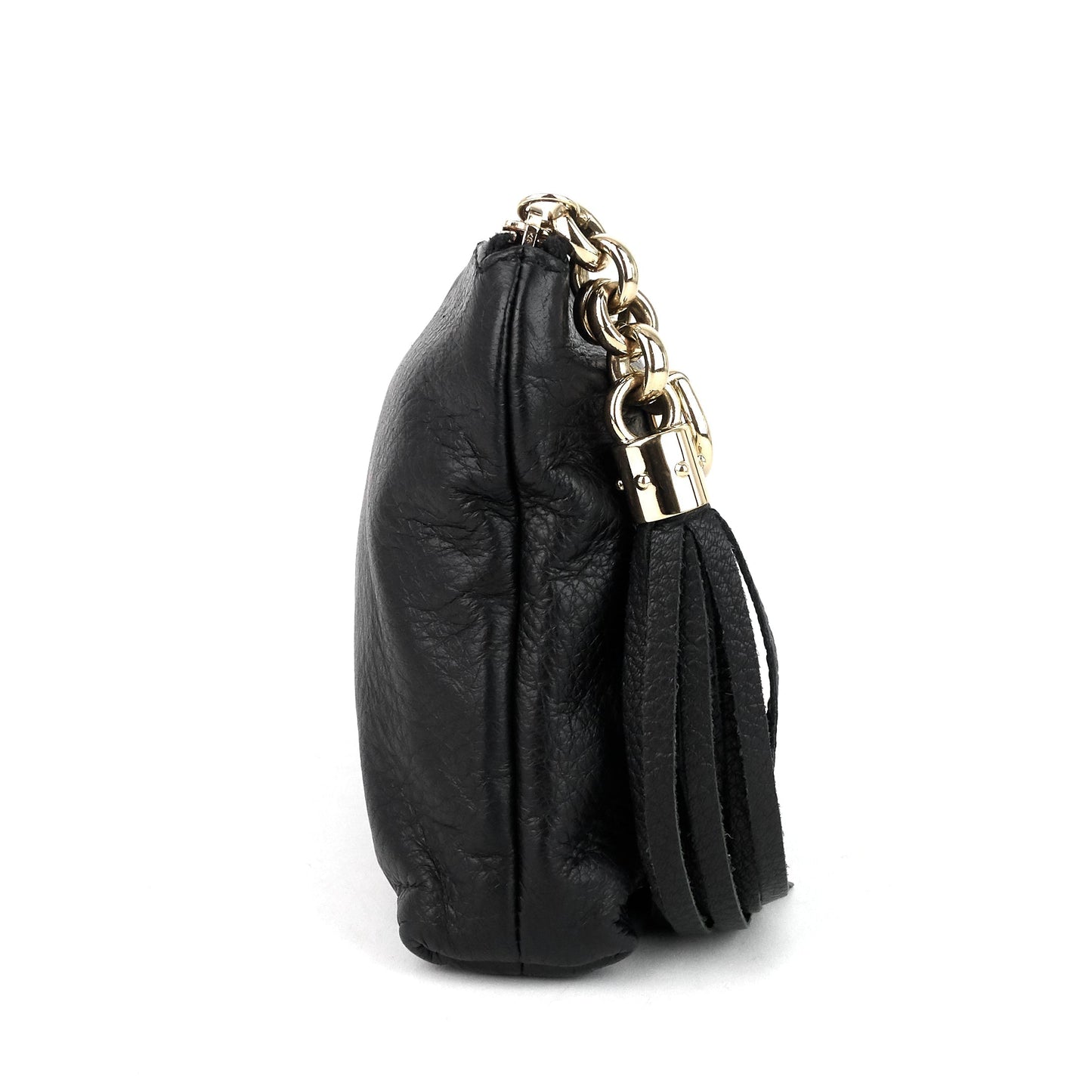 Gucci Sienna Tassel Clutch Bag Leather