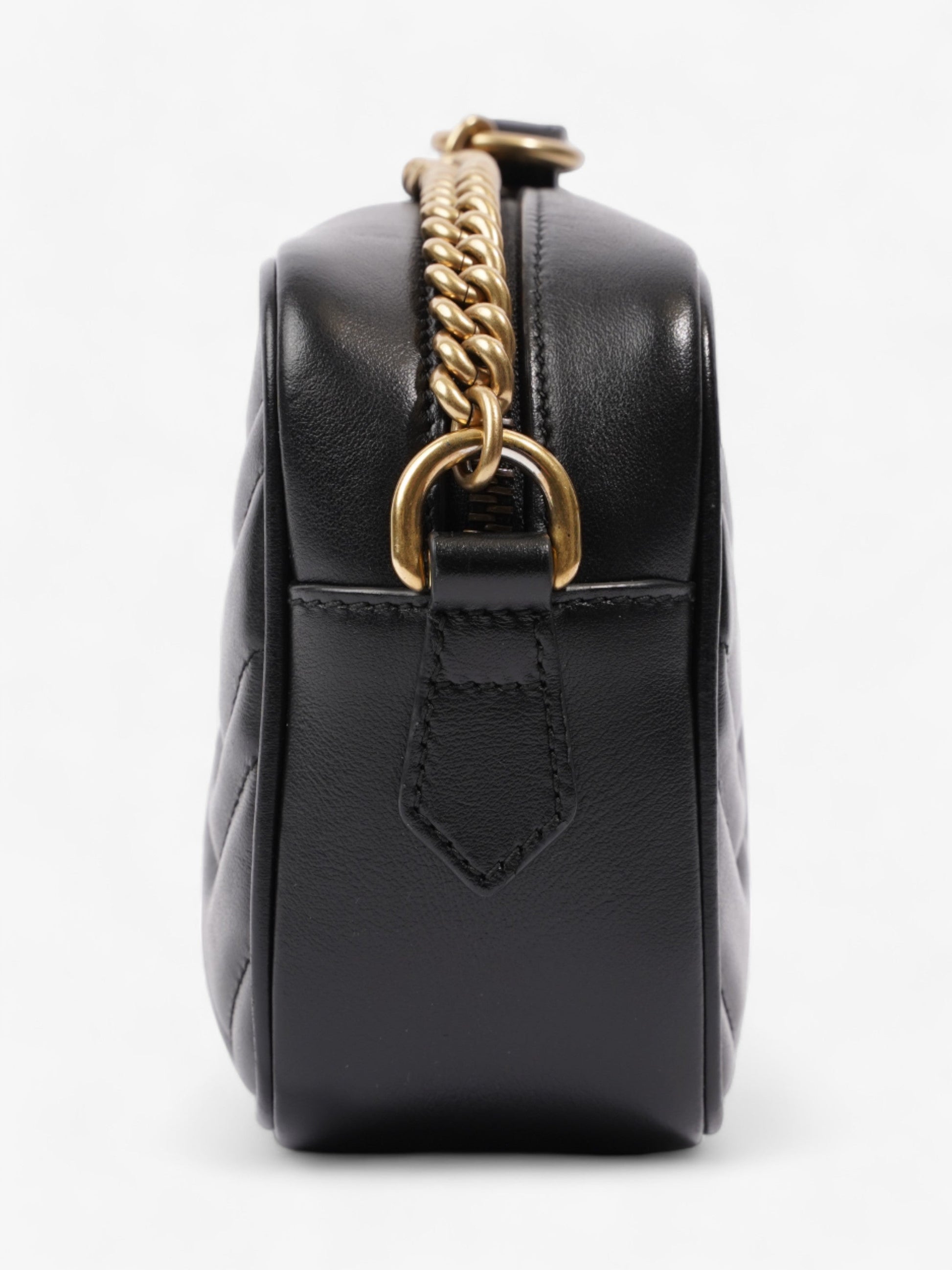 Gucci Marmont Mini Crossbody Bag Leather Matelasse 6