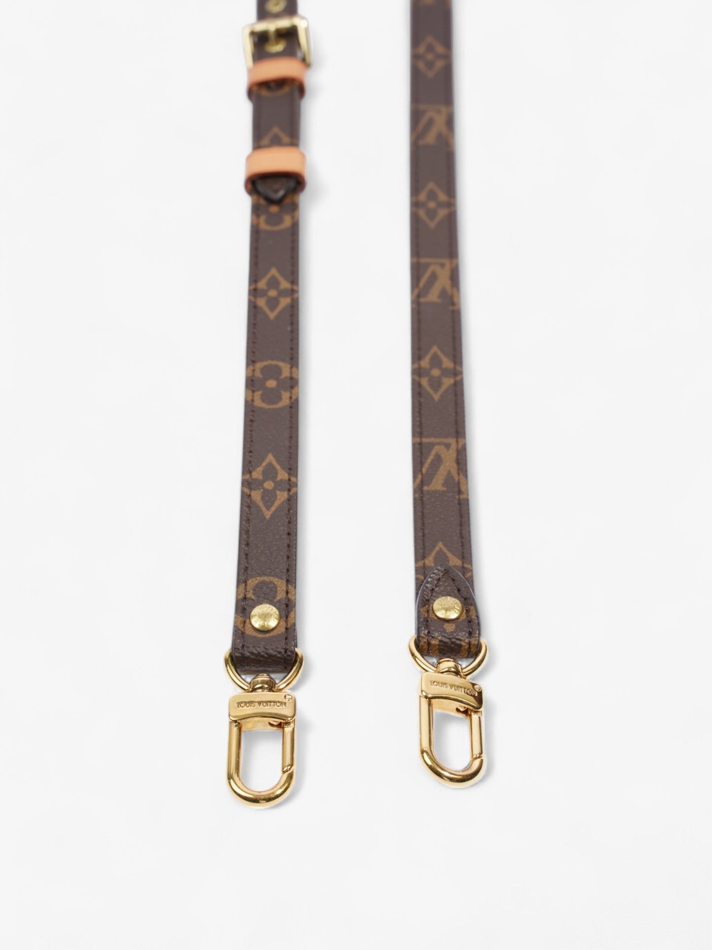 Louis Vuitton Adjustable Monogram Canvas Gold Shoulder Bag