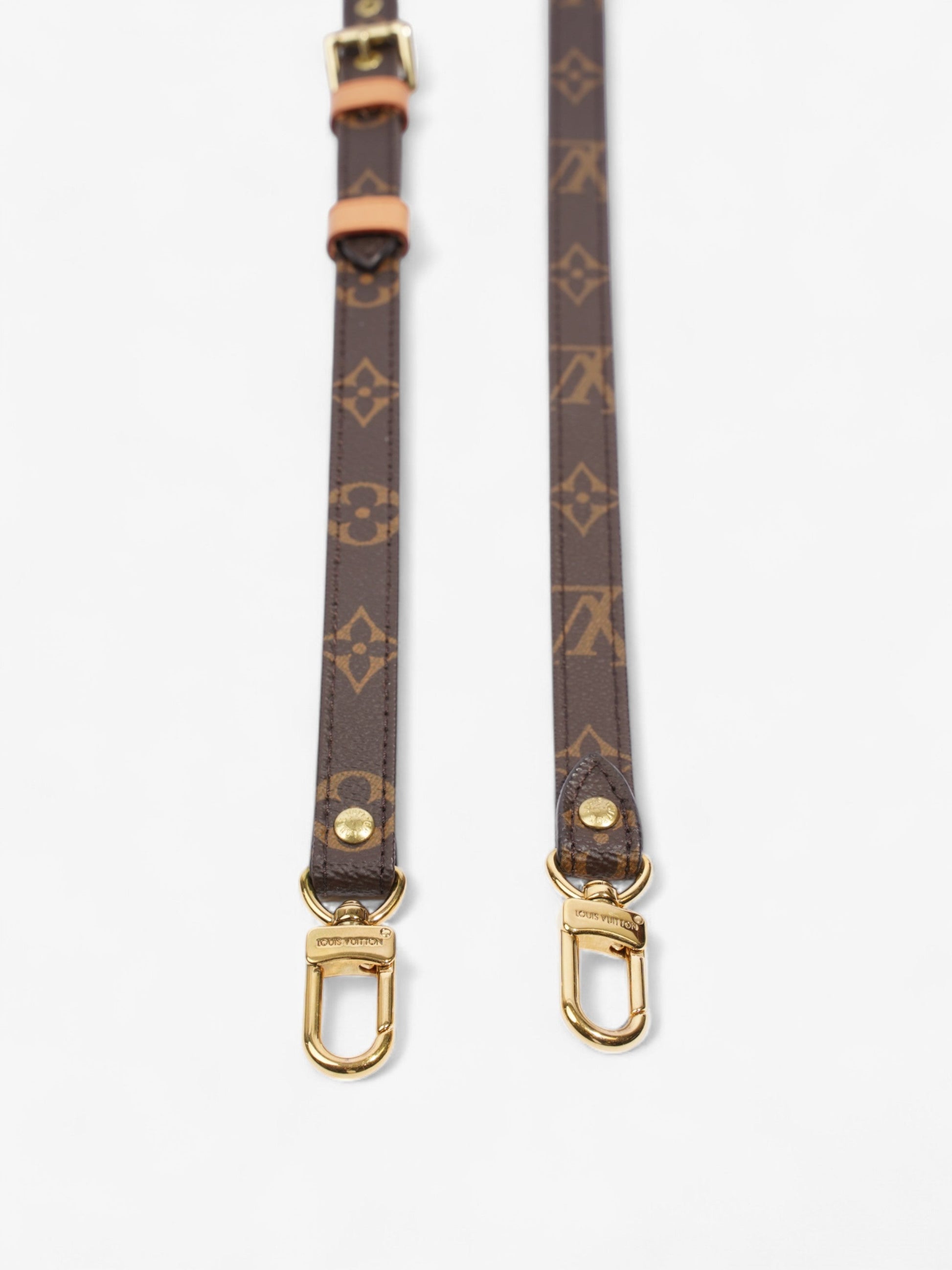 Louis Vuitton Adjustable Monogram Canvas Gold Shoulder Bag
