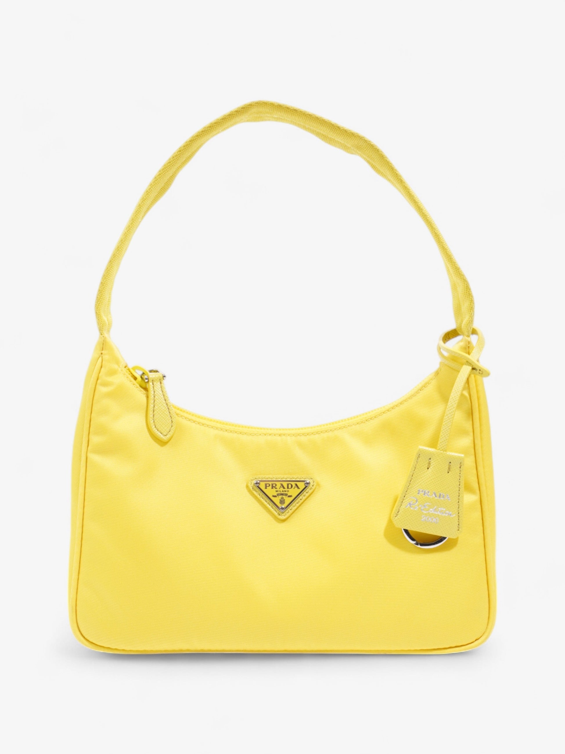 Prada Re Edition Re Shoulder Bag Nylon Yellow