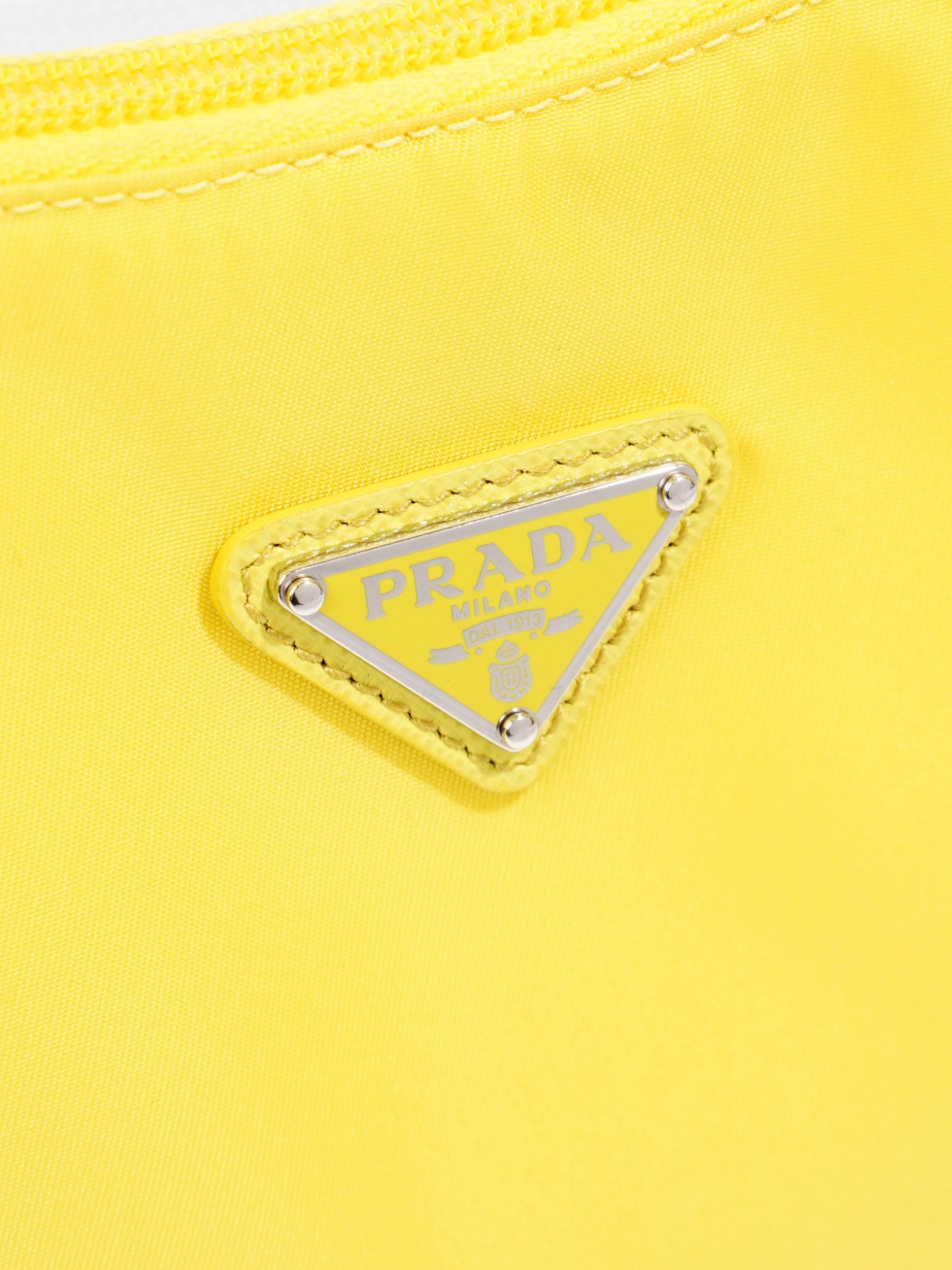 Prada Re Edition Re Shoulder Bag Nylon Yellow
