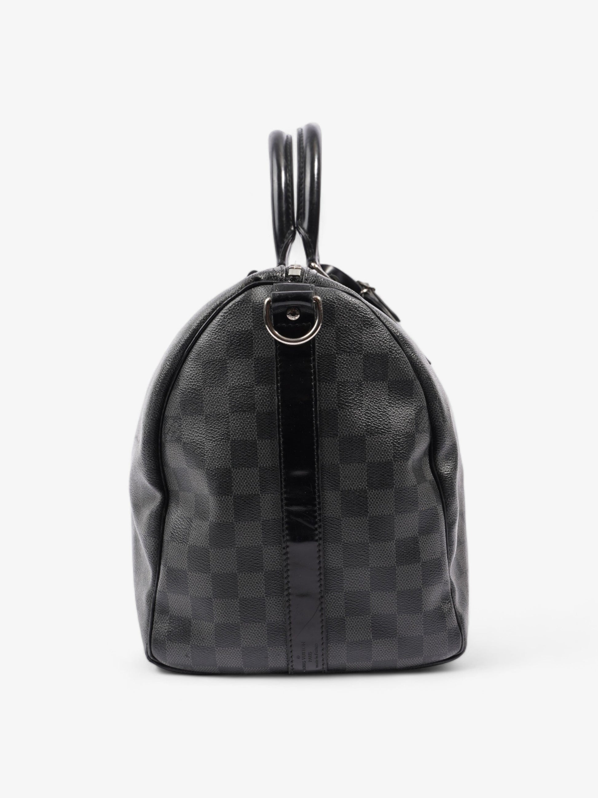 Louis Vuitton Keepall Bandouliere 45 Graphite Damier Canvas Travel Bag