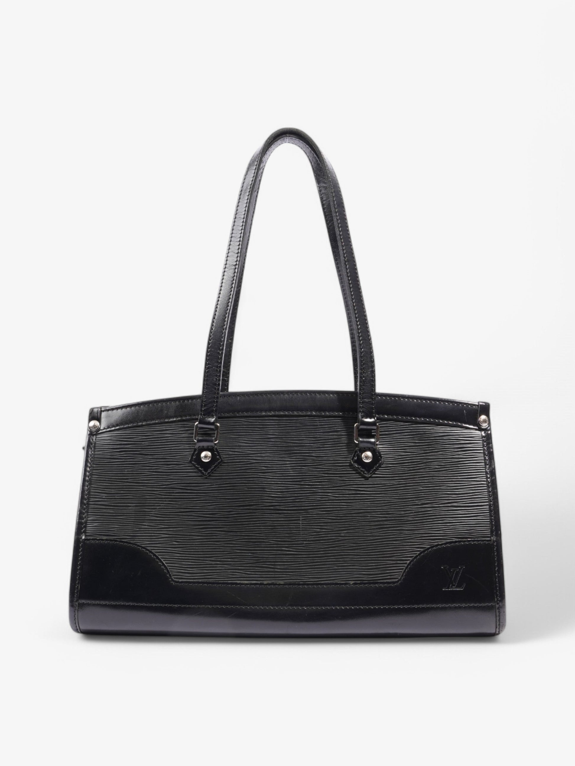 Louis Vuitton Madeleine Epi Leather Black Handbag