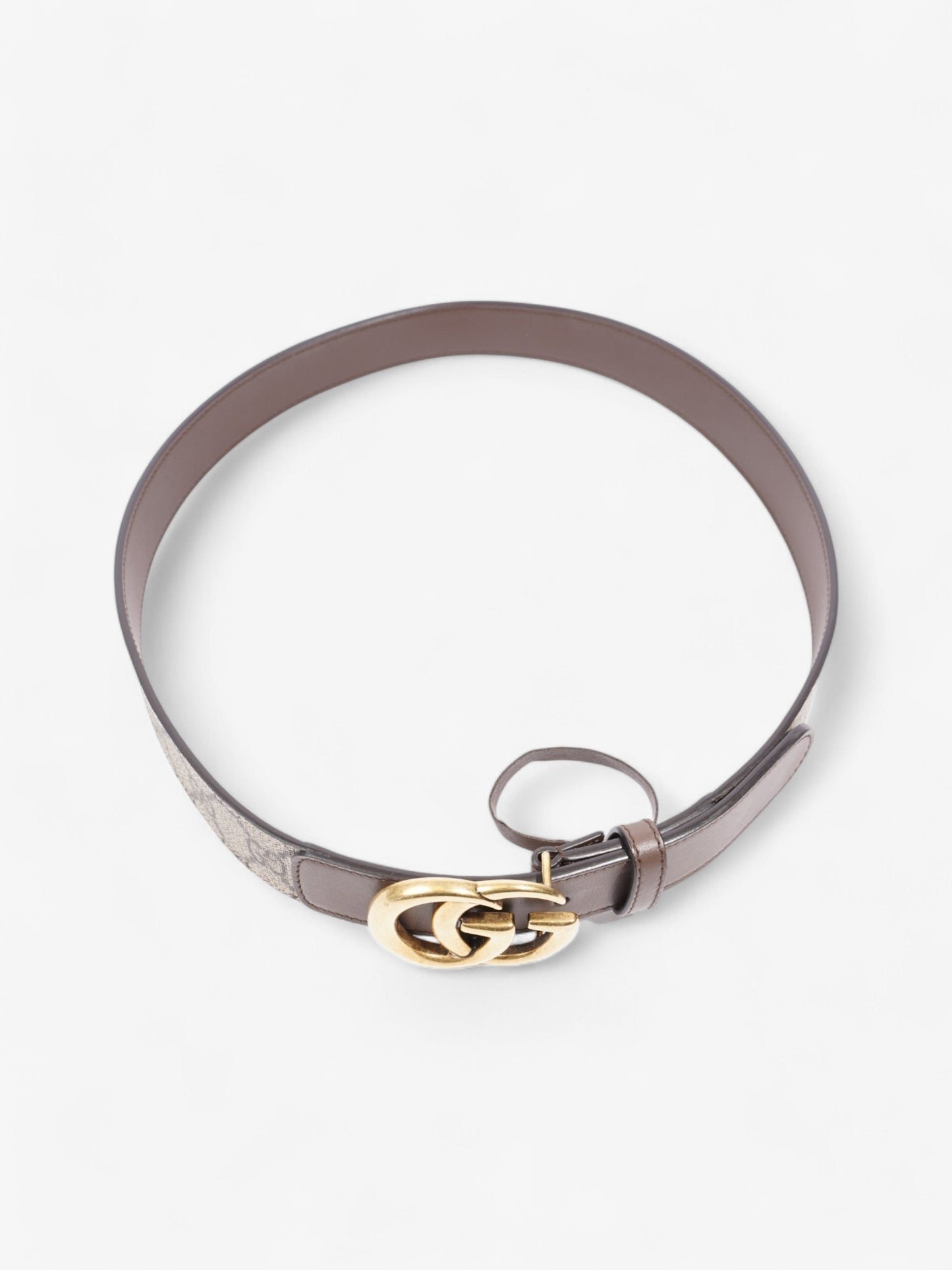 Gucci Marmont Belt Supreme Handbag Canvas Gold Accessory
