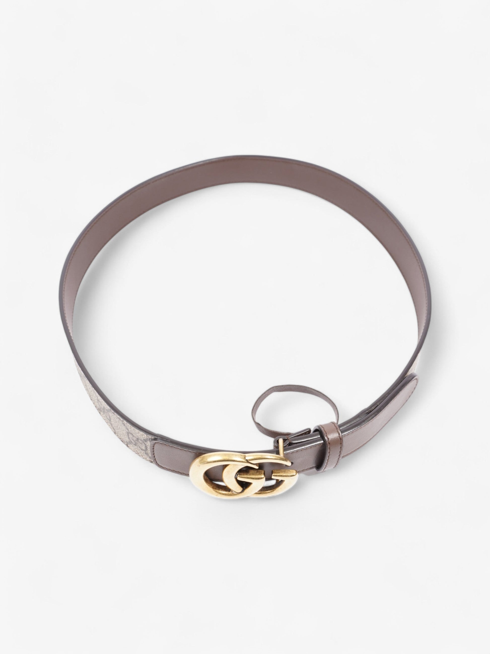 Gucci Marmont Belt Supreme Handbag Canvas Gold Accessory
