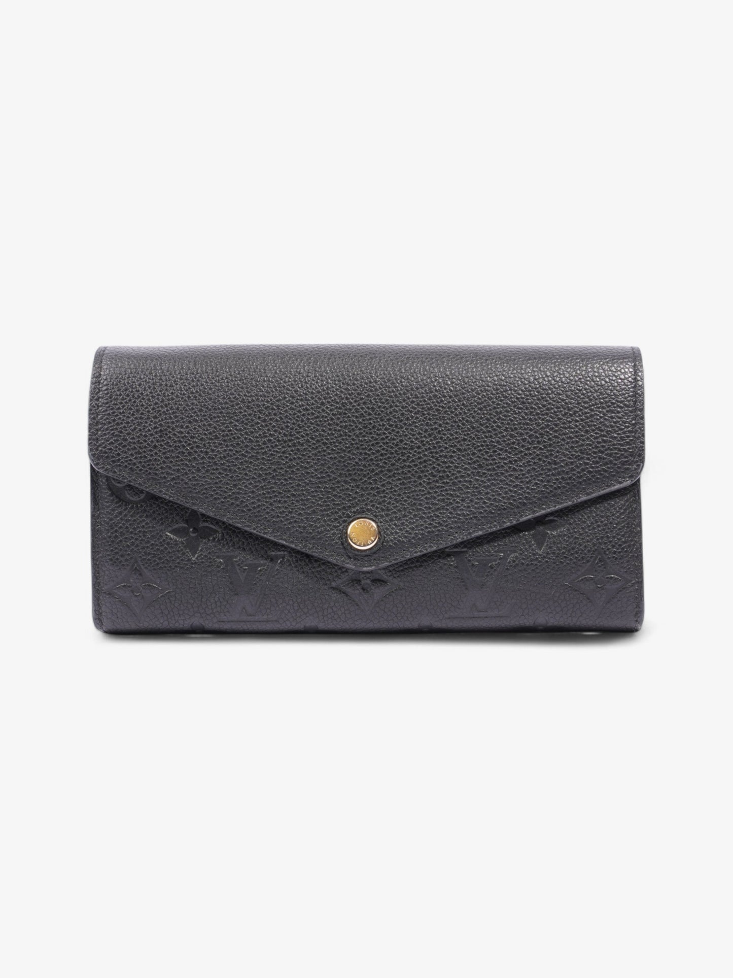 Louis Vuitton Sarah Black Leather Empreinte Wallet Case Leather 6