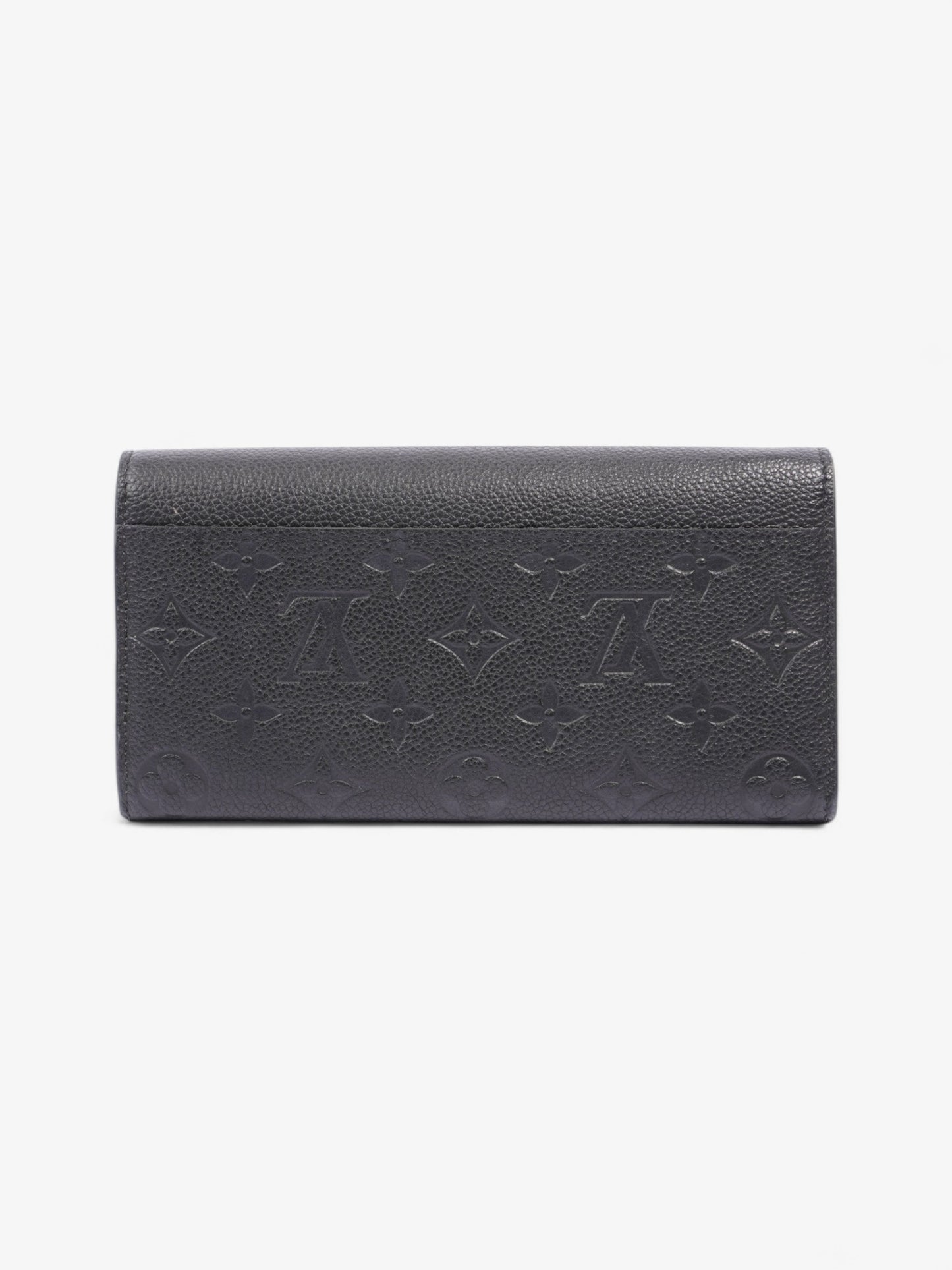 Louis Vuitton Sarah Black Leather Empreinte Wallet Case Leather 6