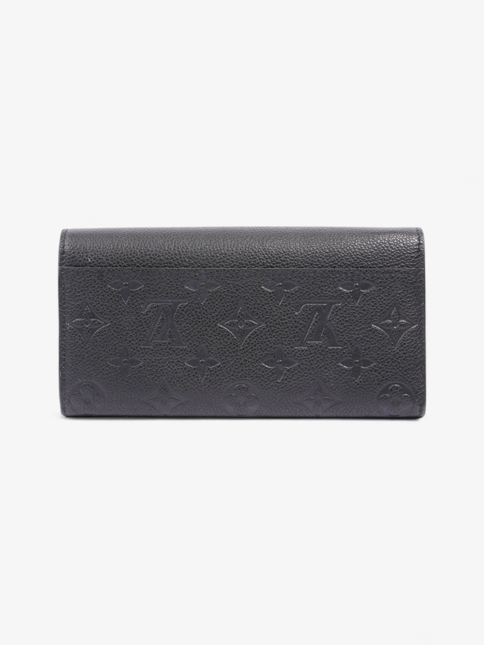 Louis Vuitton Sarah Black Leather Empreinte Wallet Case Leather 6