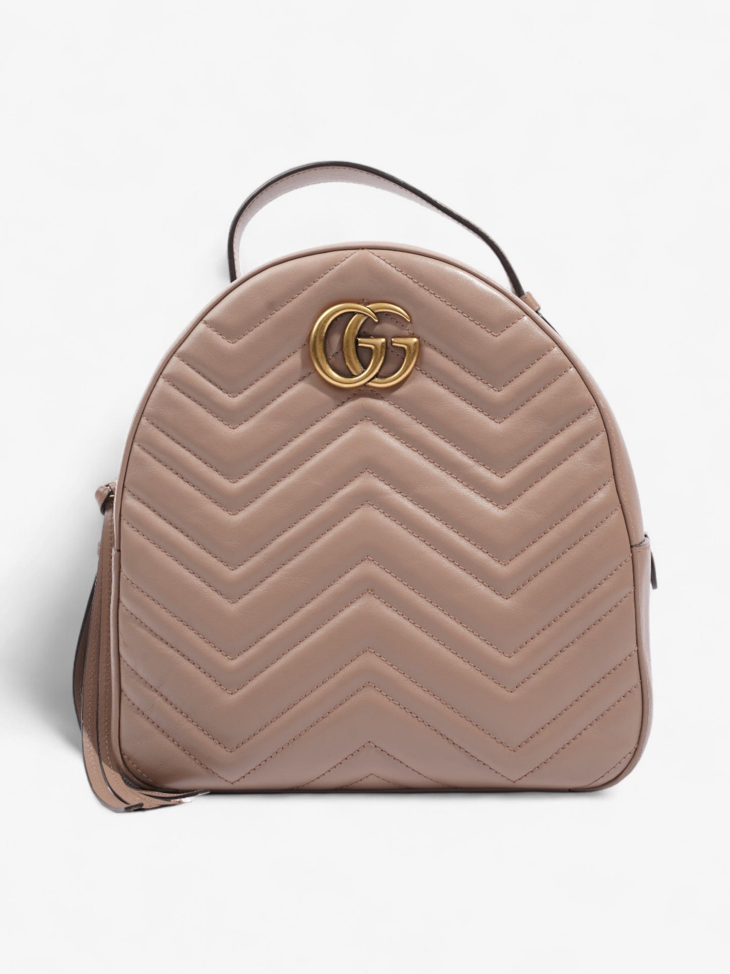 Gucci Marmont Backpack Dusty Leather Matelasse