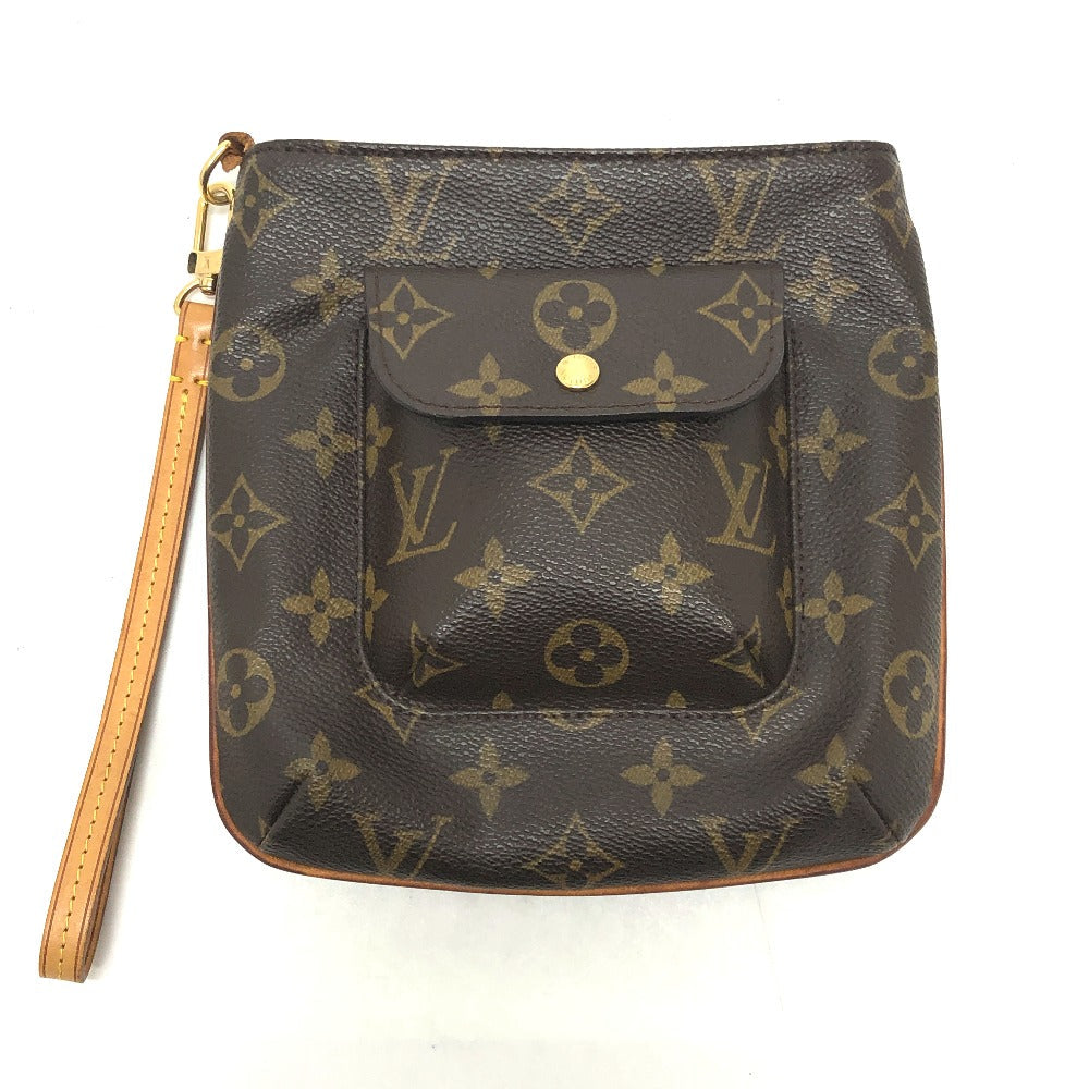 Louis Vuitton Pouch M51901 Partition Monogram Canvas Brown Handbag
