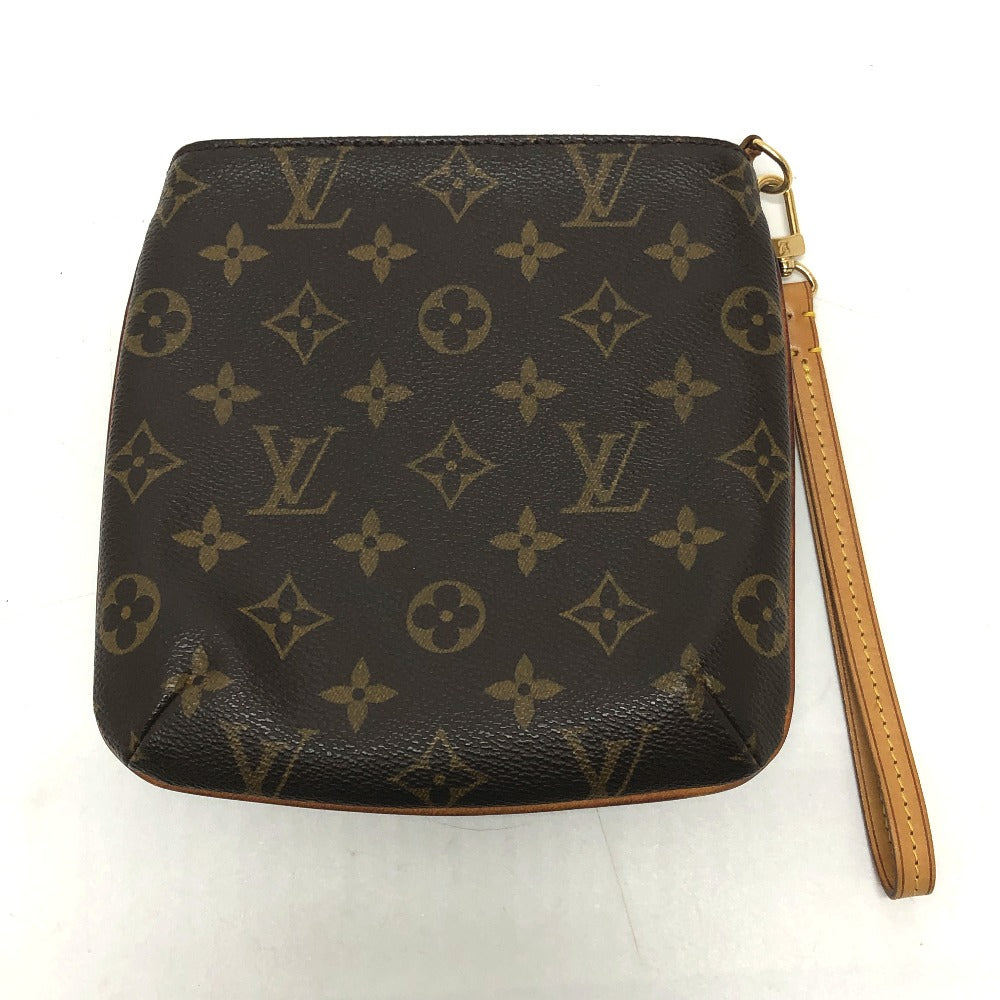 Louis Vuitton Pouch M51901 Partition Monogram Canvas Brown Handbag
