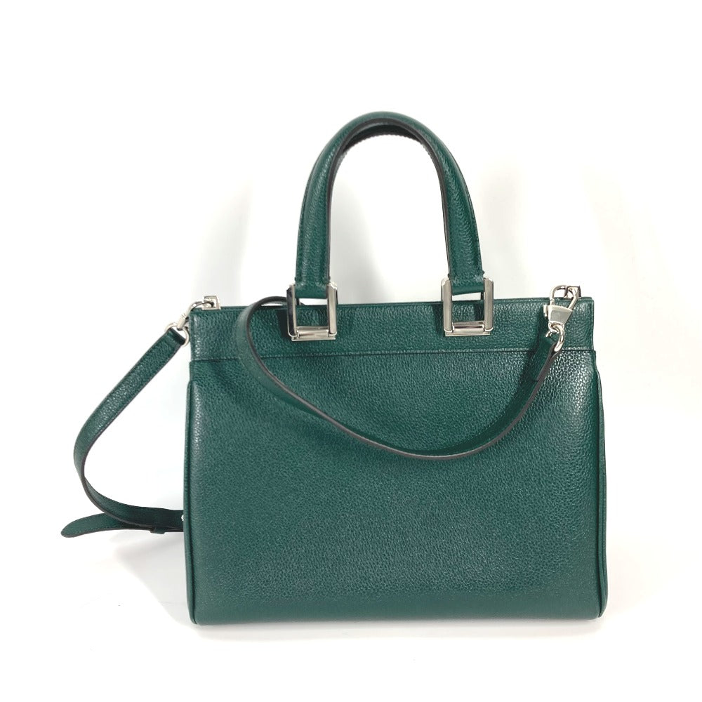 Gucci Zumi GG Leather Green Small Handbag