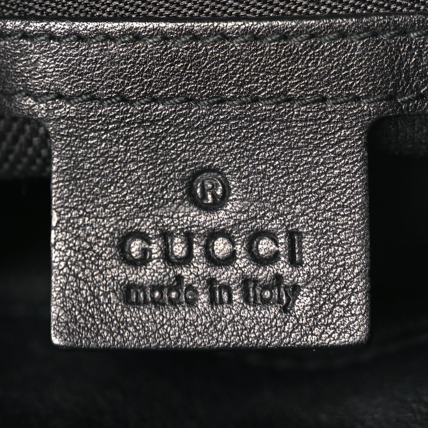 Gucci Vernice Naplack Small Soho Top Handle Satchel Black