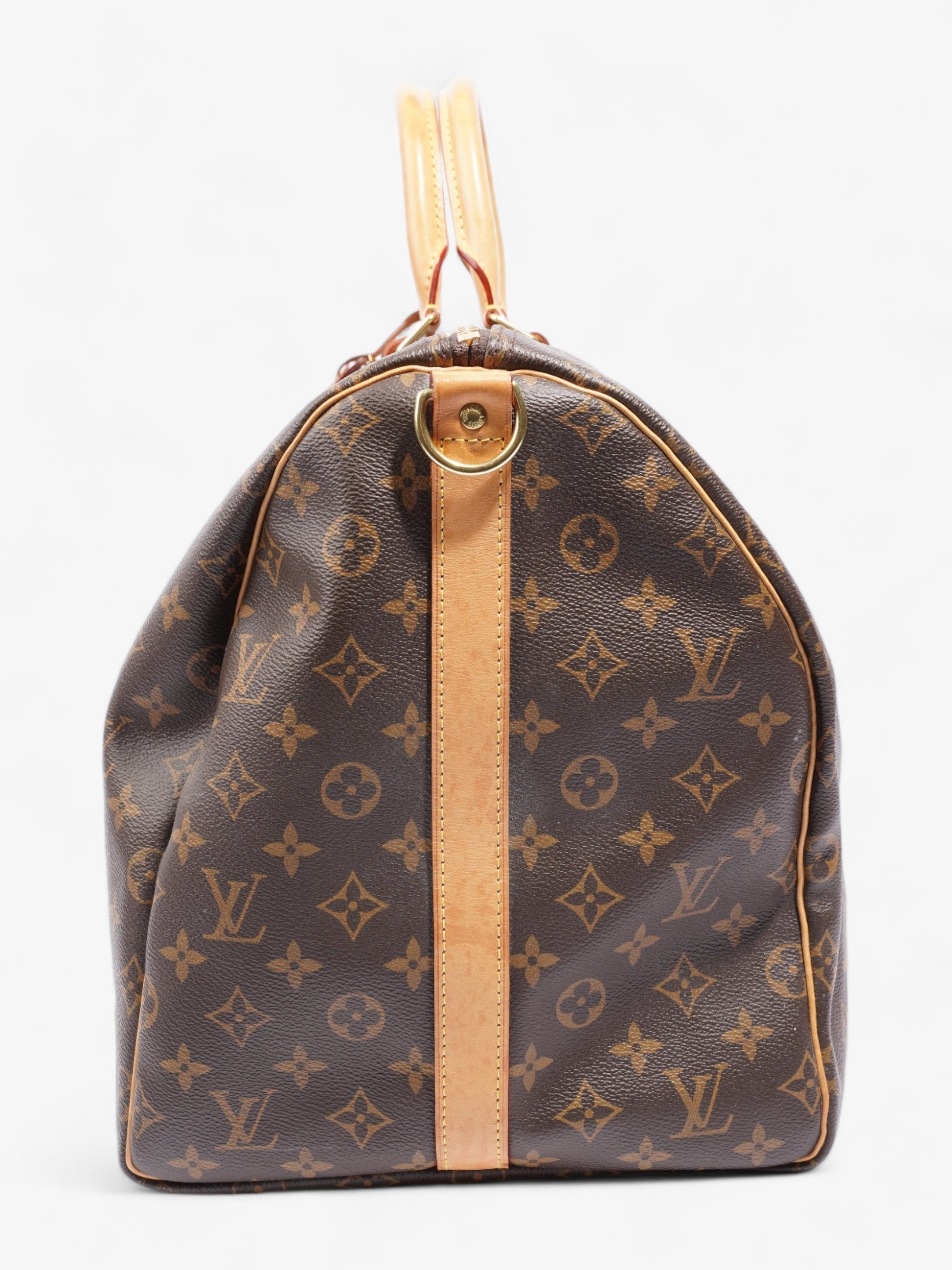 Louis Vuitton Keepall Bandouliere Coated 55 Monogram Canvas Coated Canvas Apparel Canvas 65
