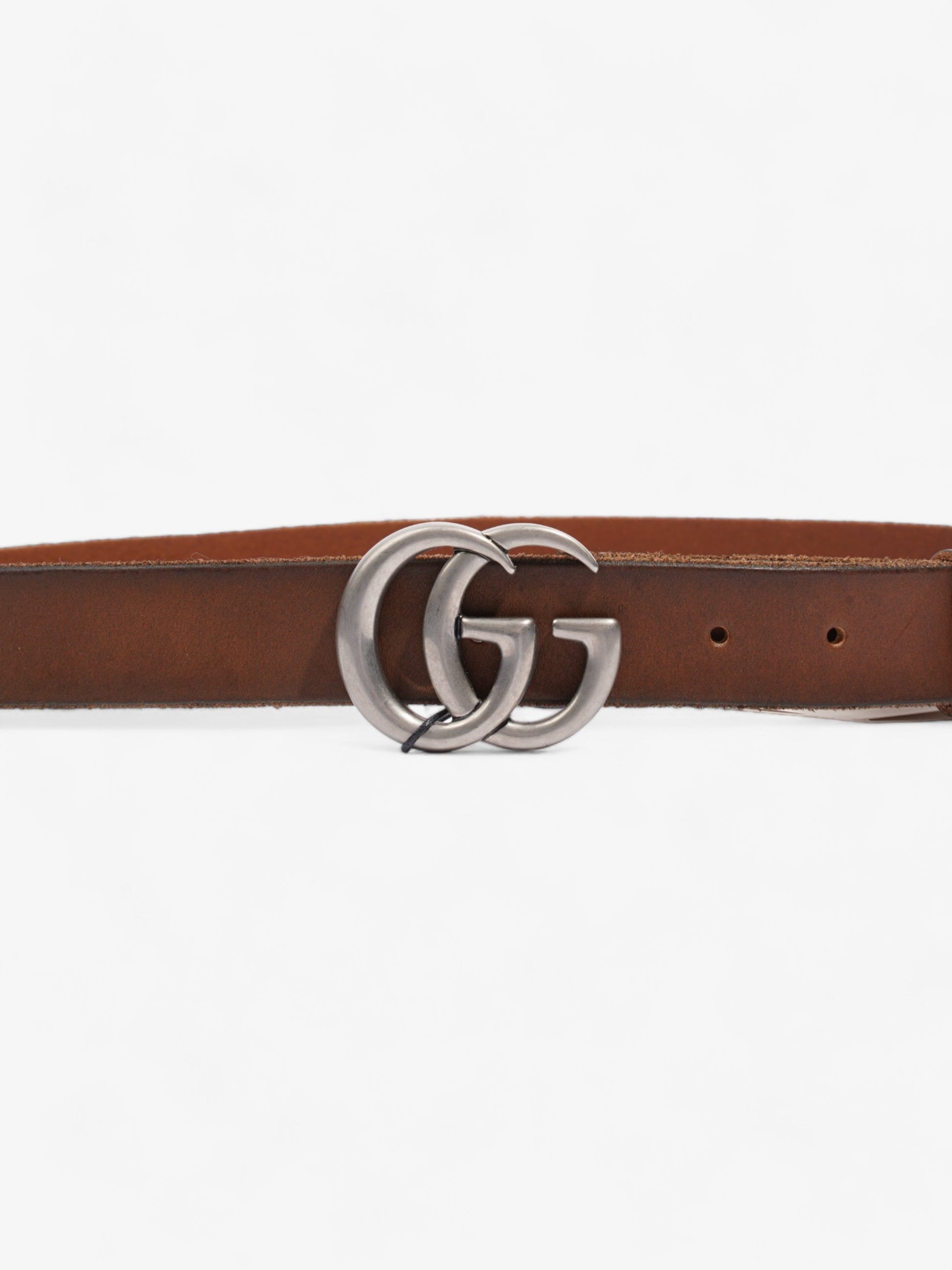 Gucci Marmont Thin Belt Handbag Leather Tan Accessory