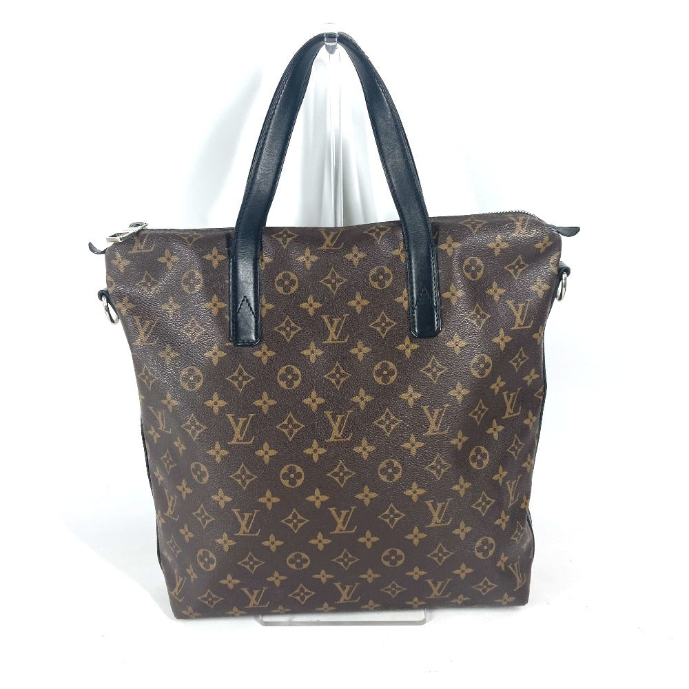 Louis Vuitton M40388 macacer Kitan Monogram Canvas Brown Tote Bag