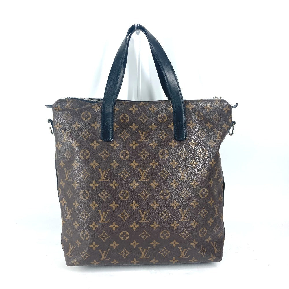 Louis Vuitton M40388 macacer Kitan Monogram Canvas Brown Tote Bag