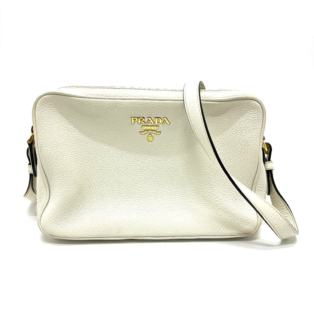 Shoulder Bag Leather White