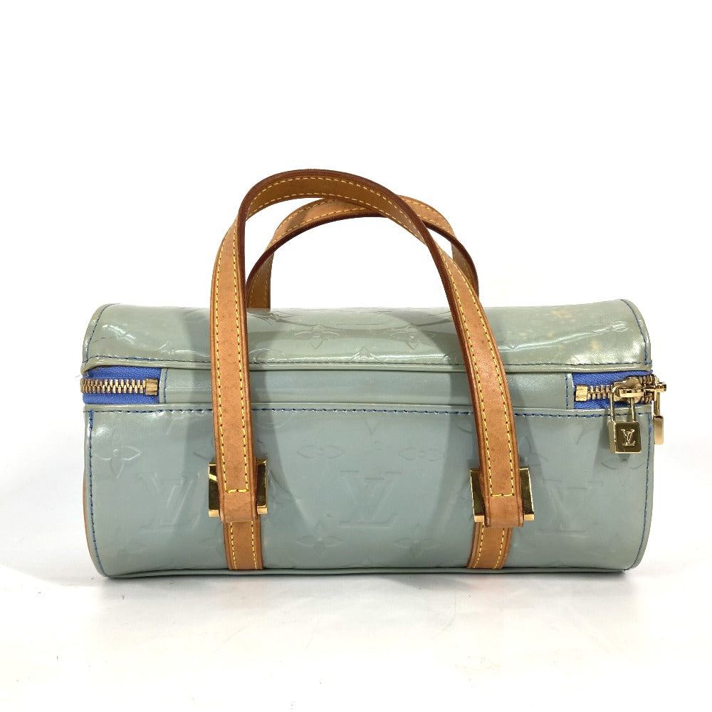 Louis Vuitton M91268 Vernis Sullivan Horizontal Monogram Canvas Blue Handbag