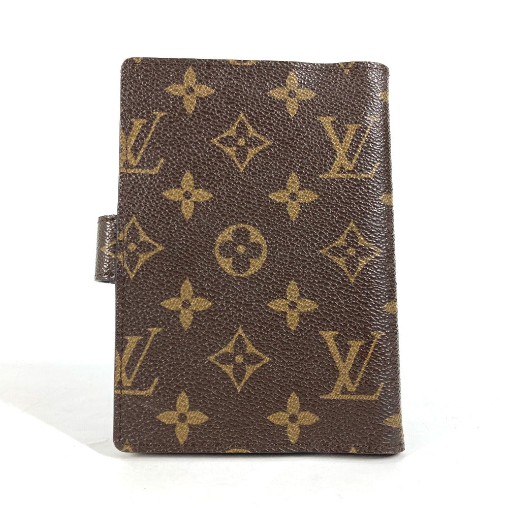 Louis Vuitton Notebook cover R20956 Agenda PM Monogram Canvas Brown Handbag