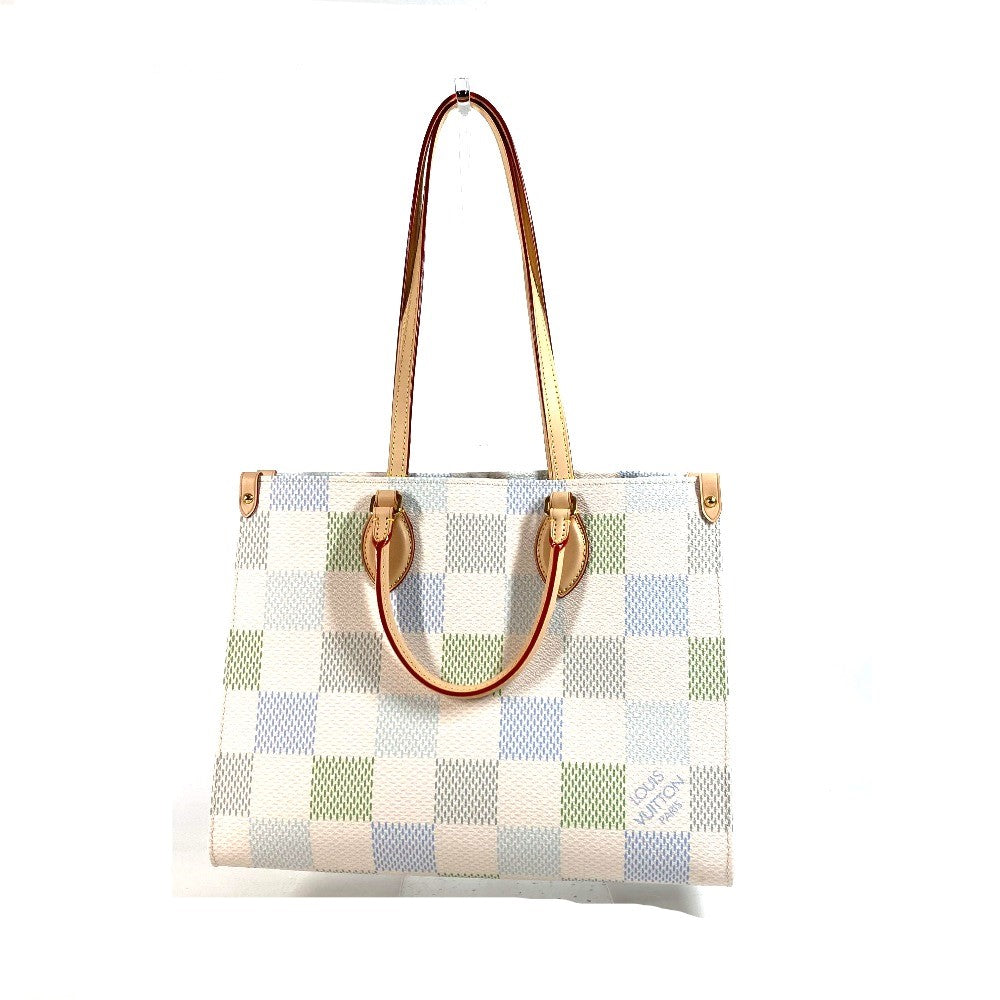 Louis Vuitton N40518 Damier Pastel Damier On Canvas White Handbag