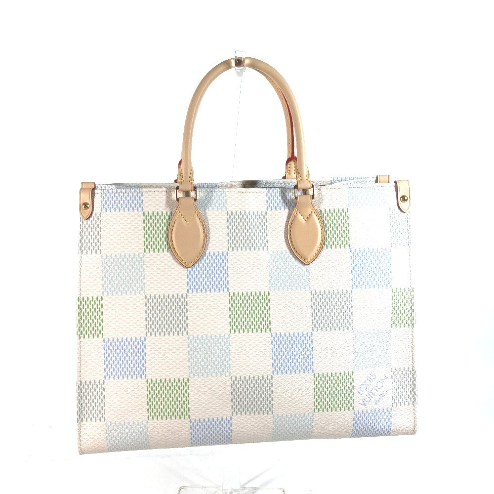 Louis Vuitton N40518 Damier Pastel Damier On Canvas White Handbag