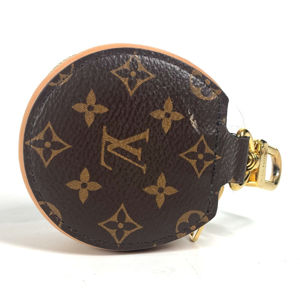 Louis Vuitton Pouch Etui Earphones AirPods Monogram Canvas Brown Handbag