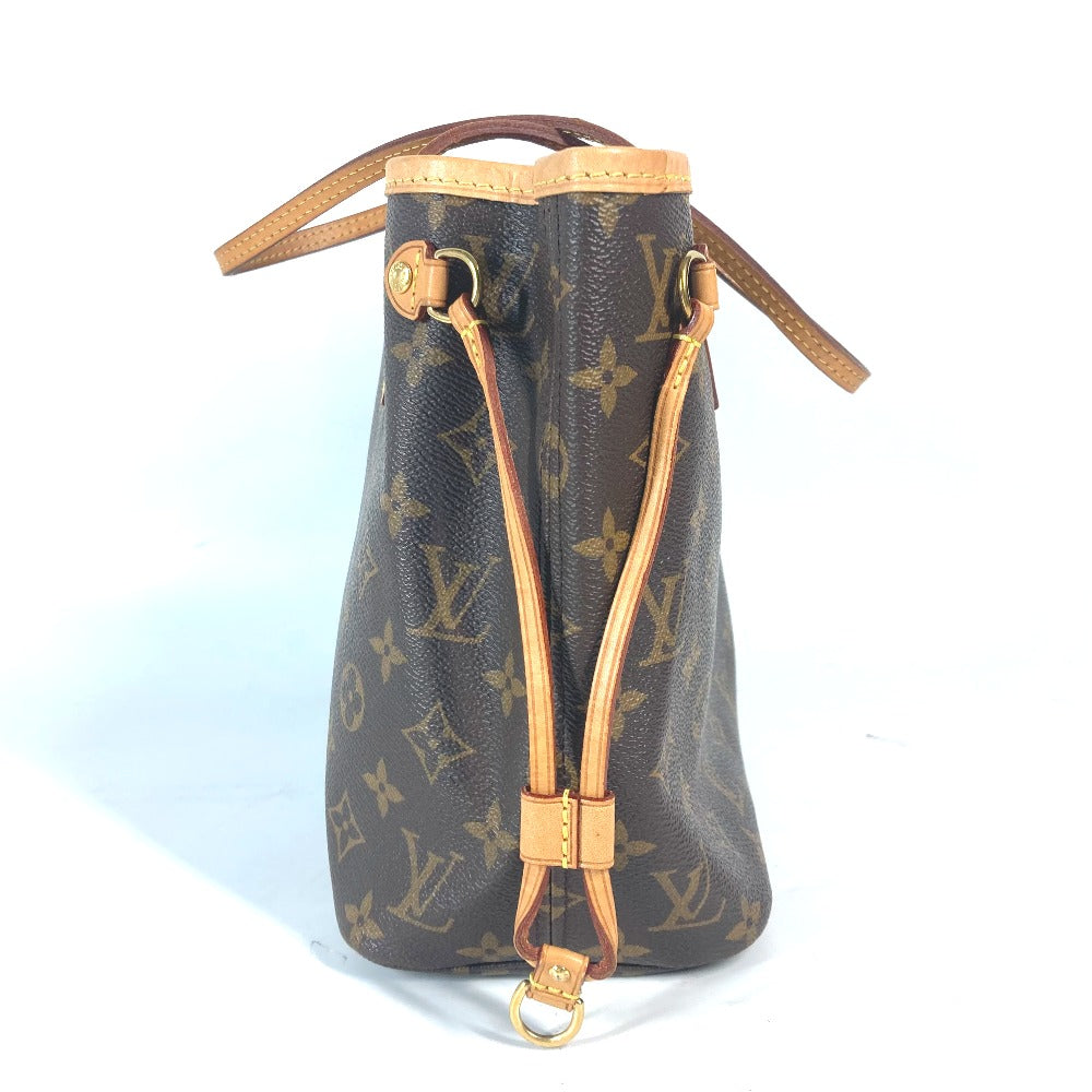 Louis Vuitton M41245 Never full PM Monogram Canvas Brown Shoulder Bag