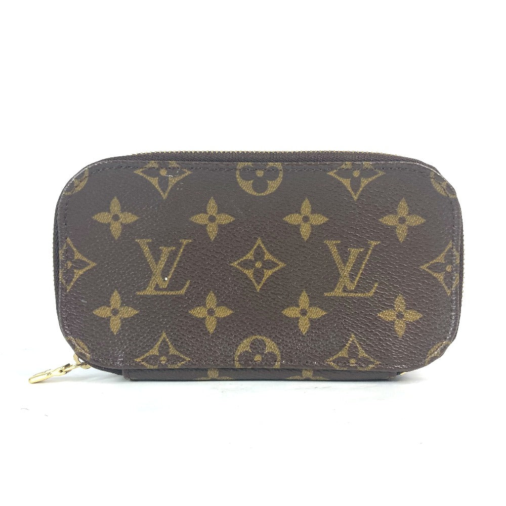 Louis Vuitton Cosmetics Pouch M47510 Truth brush Monogram Canvas Brown Handbag