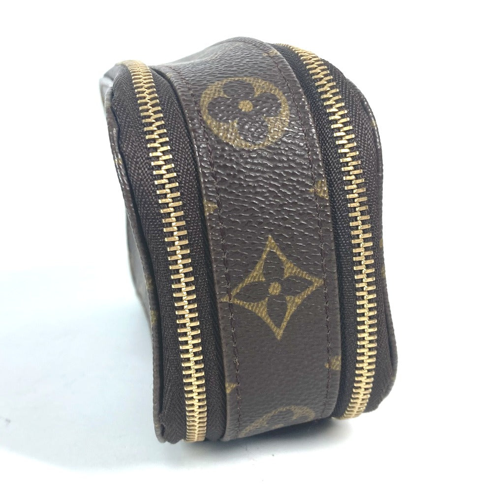 Louis Vuitton Cosmetics Pouch M47510 Truth brush Monogram Canvas Brown Handbag